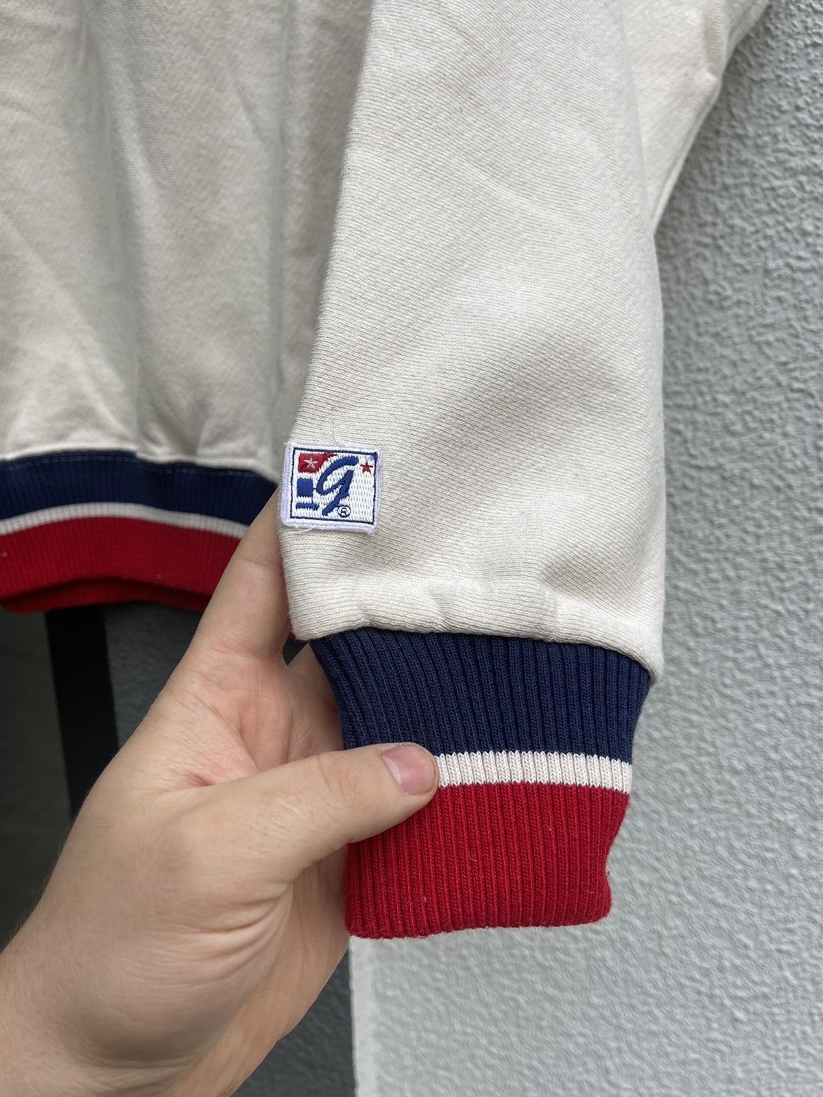 MLB 1992 The Game Atlanta Braves Grail Milk vintage Sweatshirt Size US L / EU 52-54 / 3 - 9 Thumbnail