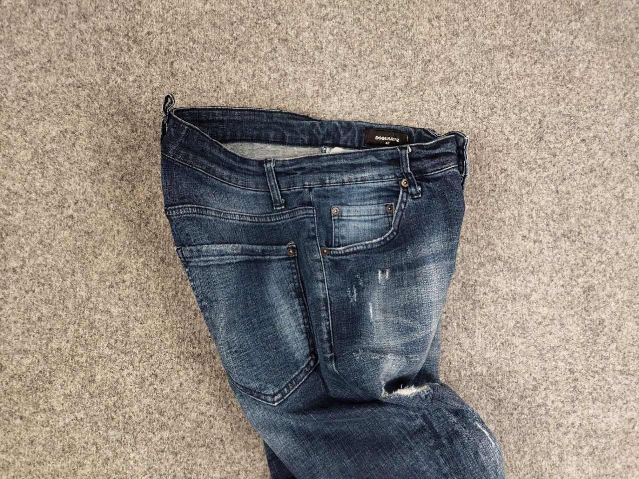 Dsquared2 Dsquared2 authentic Design Distressed logo Denim Jeans Size US 32 / EU 48 - 15 Thumbnail