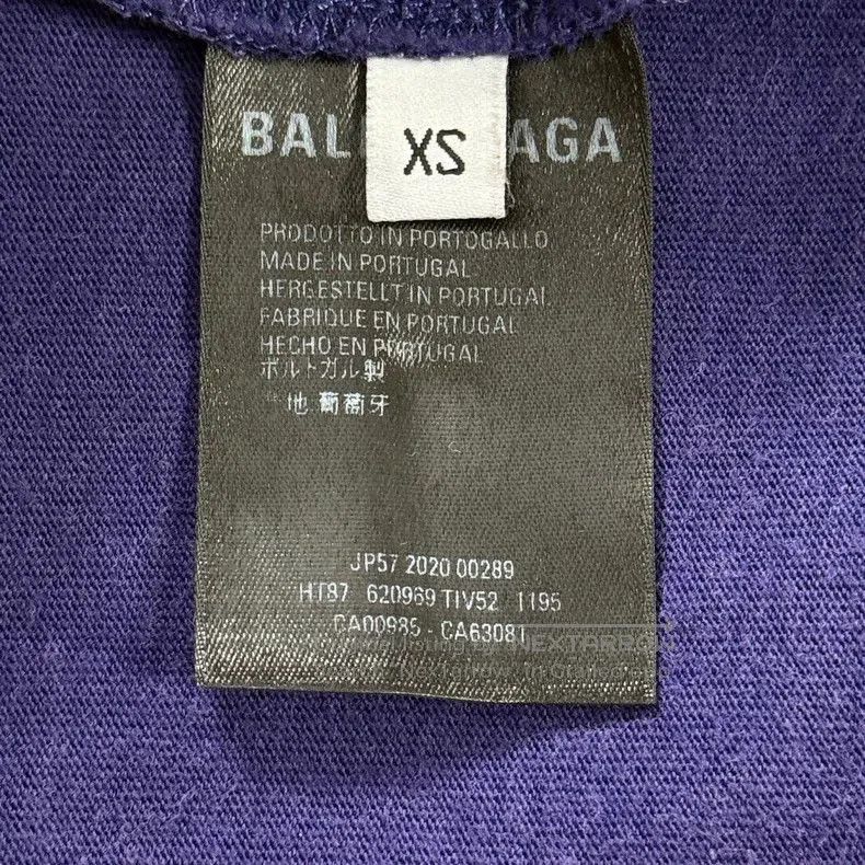 Balenciaga Balenciaga Purple Coke Short Sleeve T-shirt. Size US XS / EU 42 / 0 - 7 Thumbnail