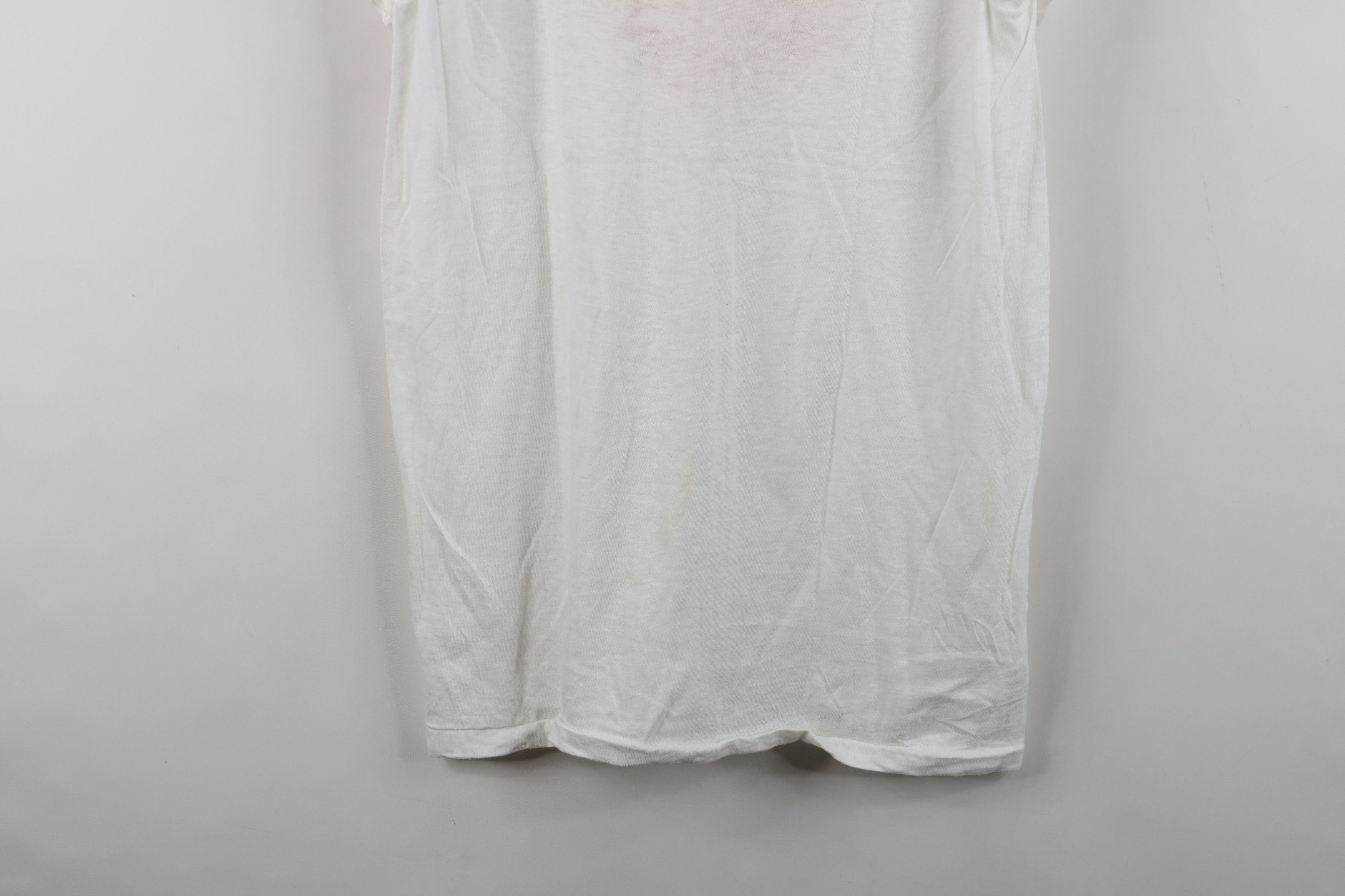 Vintage Vintage 70s Pope John Paul II Boston Visit T-Shirt White USA Size M / US 6-8 / IT 42-44 - 13 Thumbnail