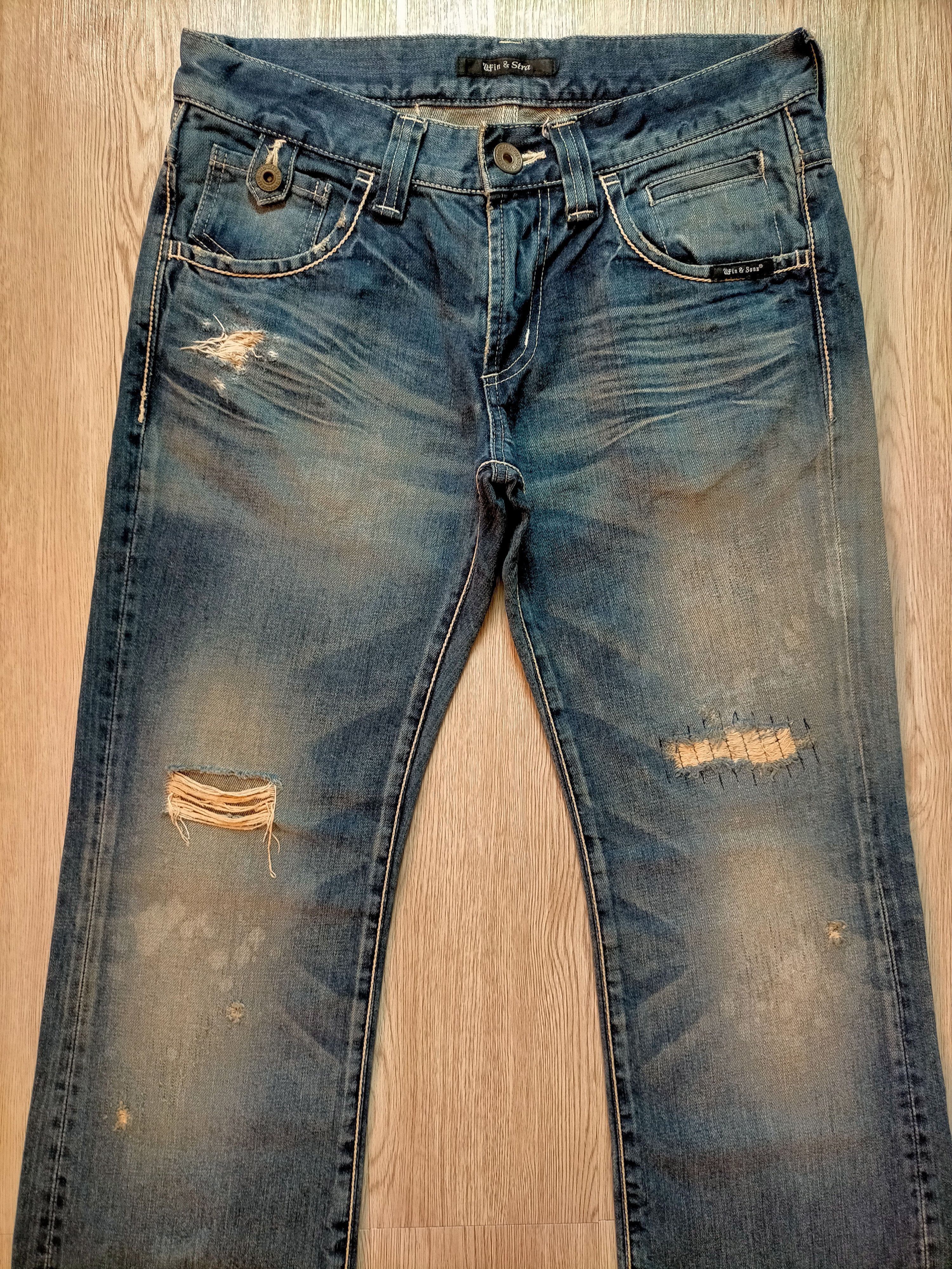 If Six Was Nine Flare Jeans Ufin & Sons Japan Boot cut Denim Size US 32 / EU 48 - 3 Thumbnail