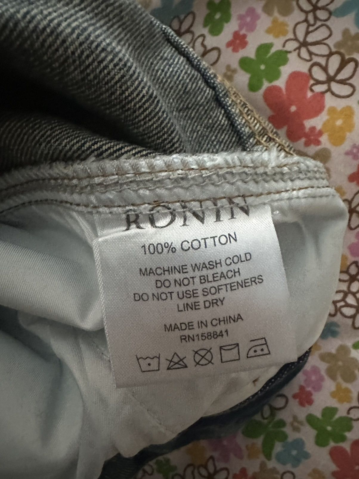 Ronin Division Ronin Division Flower Studded Jeans Size US 36 / EU 52 - 7 Thumbnail