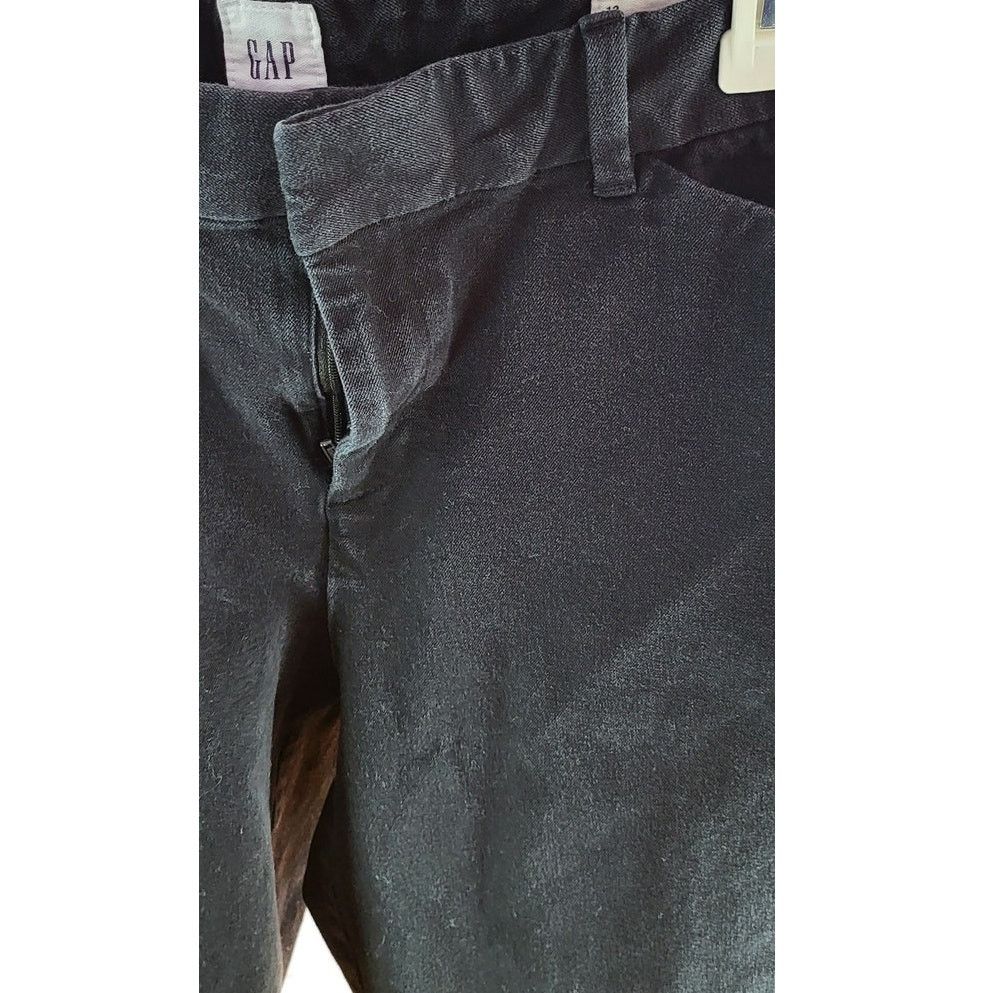 Gap Gap Signature Skinny Black Ankle Khaki Pants Size 12 Size 34" / US 12 / IT 48 - 3 Thumbnail