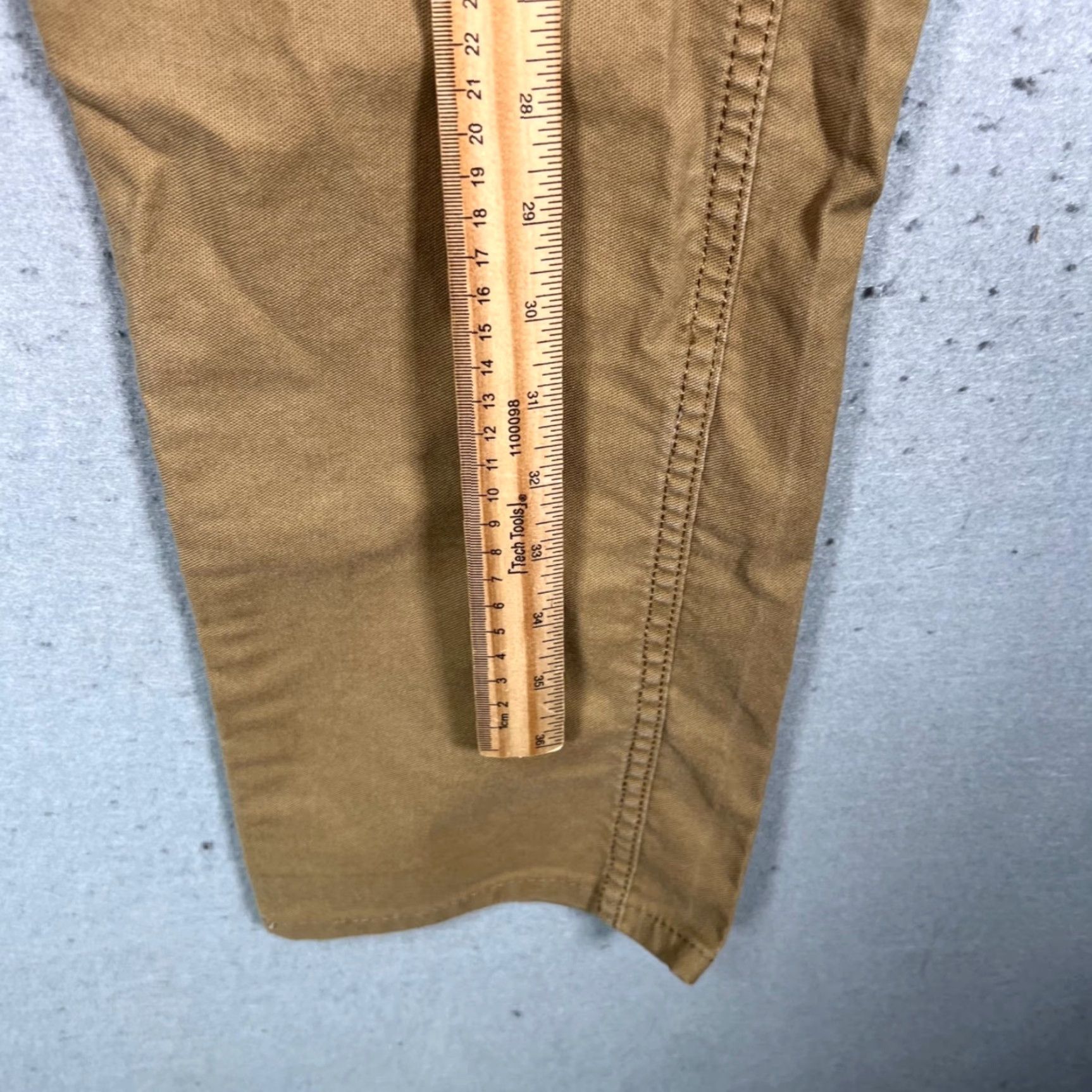 Levi's Levi's Mens 32x32 Workwear Fit Tan Pants Cotton Blend Durable Casual Carpenter 5-Pocket Straight Regular Size US 32 / EU 48 - 7 Thumbnail