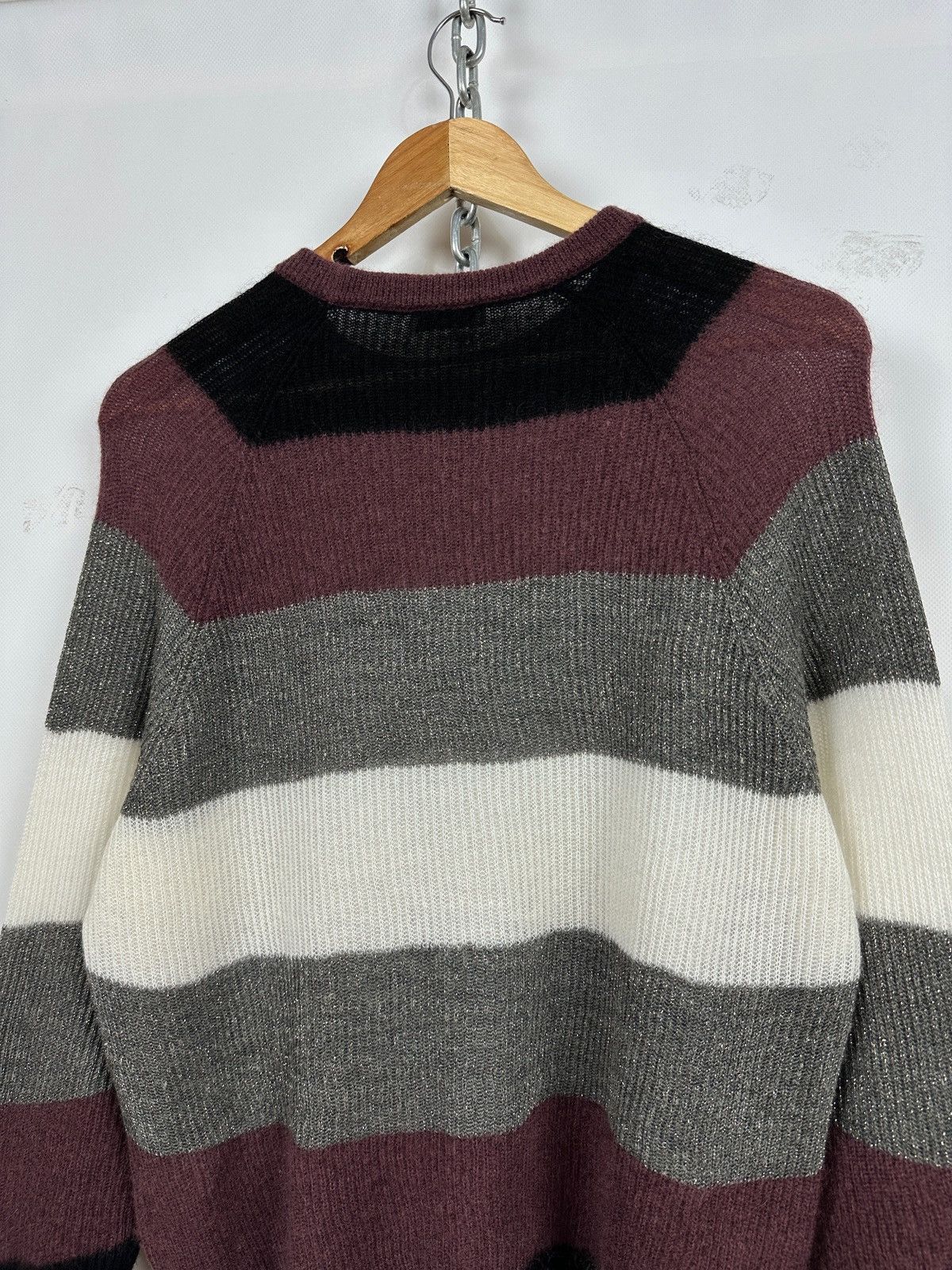 Brunello Cucinelli Brunello Cucinelli Mohair / Wool Sweater Size S / US 4 / IT 40 - 13 Thumbnail