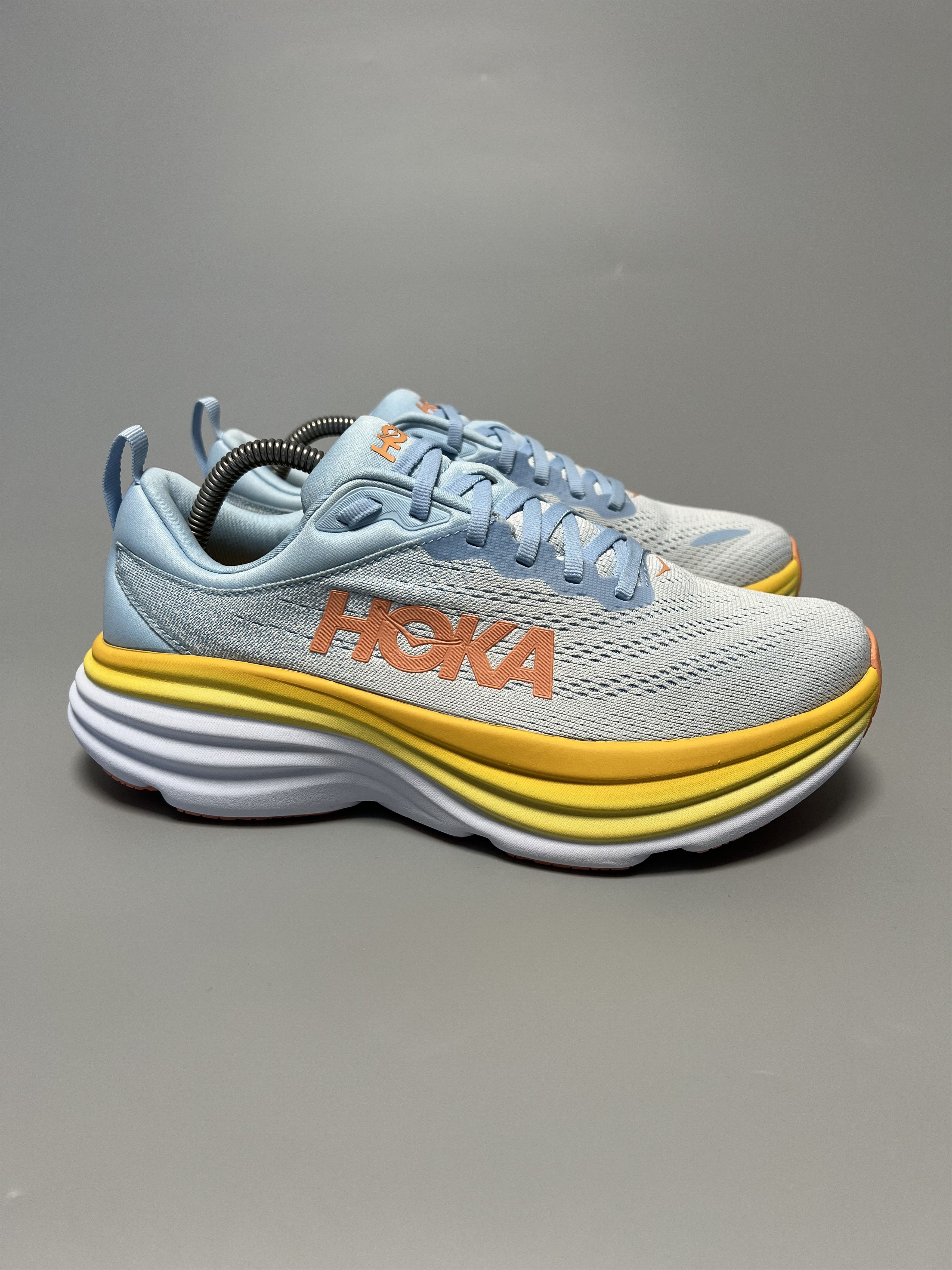Hoka 8.5B Hoka One One Bondi 8 Wide Running Shoes Walking Gym Size US 8.5 / IT 38.5 - 2 Thumbnail