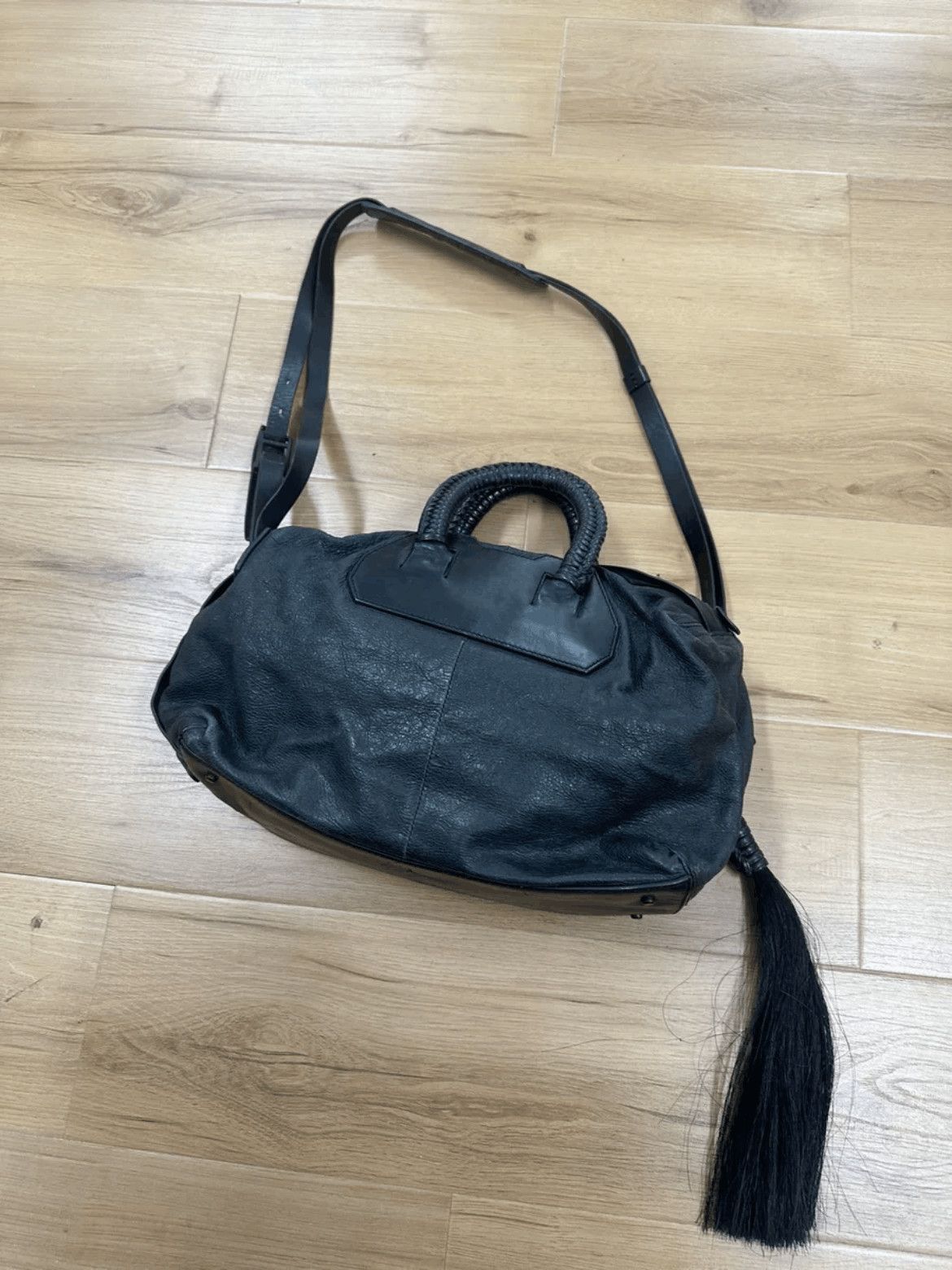 Helmut Lang Helmut Lang Helmut Lang Shayne Oliver Ponney Tail Leather Size ONE SIZE - 6 Thumbnail