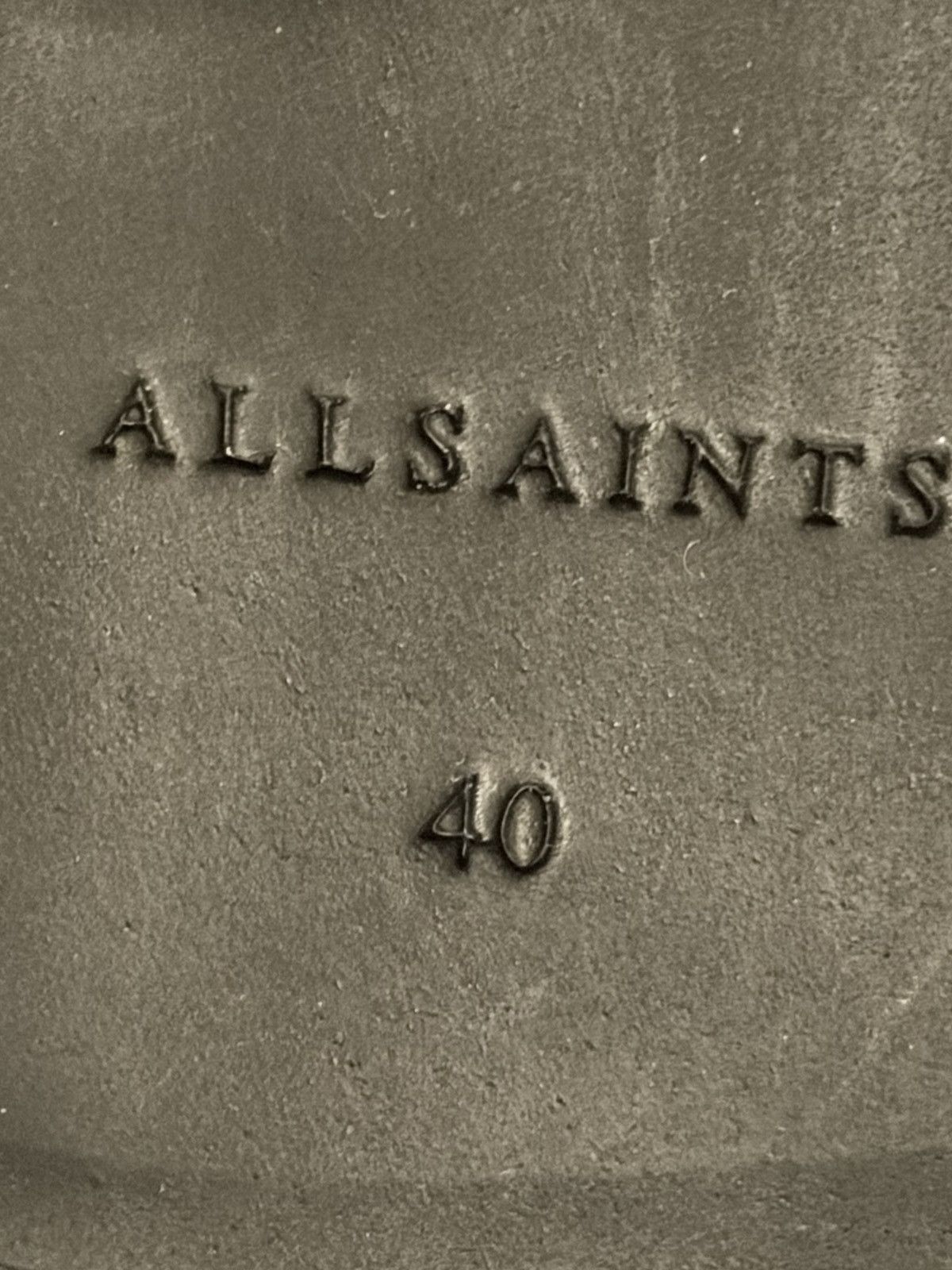 Allsaints AllSaints Maren Croco Leather Size US 10 / IT 40 - 13 Thumbnail