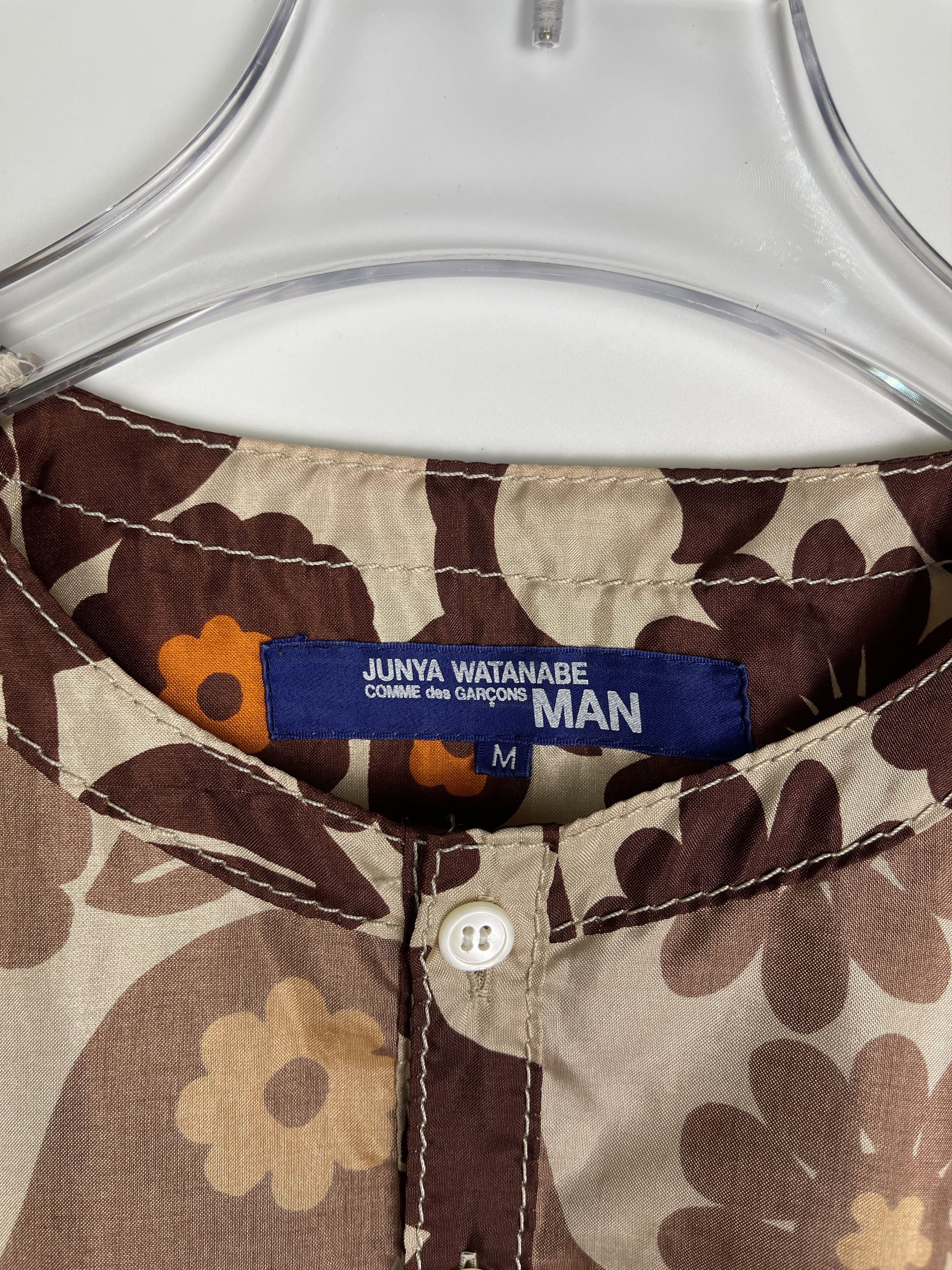 Comme des Garcons × Junya Watanabe Junya Watanabe S/S05 Disassembled Wild Flower Shirt Size US M / EU 48-50 / 2 - 6 Thumbnail