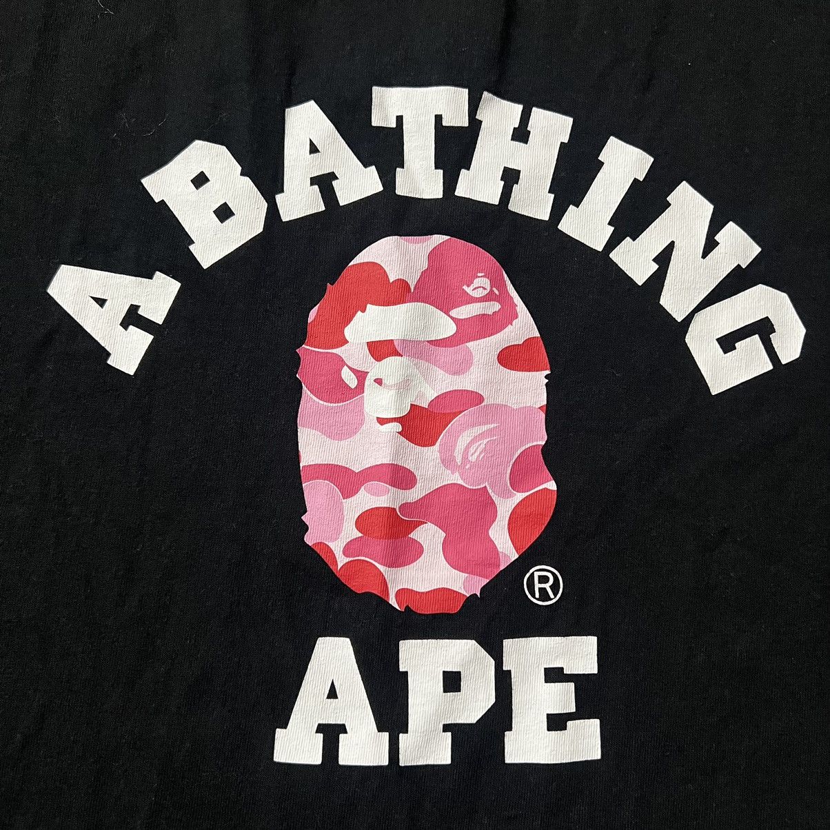 Bape × Hypebeast A Bathing Bape BAPE Pink Camo College Logo T Size US XXL / EU 58 / 5 - 3 Thumbnail