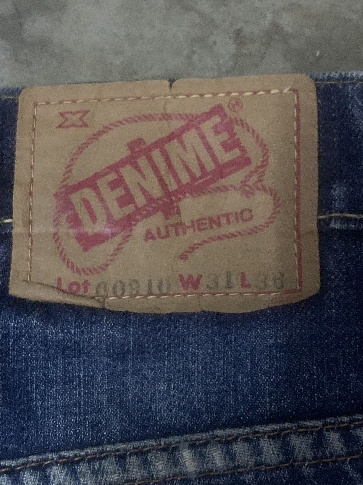 Denime Distressed Denime Lot 00910 Flare Denim Jeans Size US 31 - 11 Thumbnail