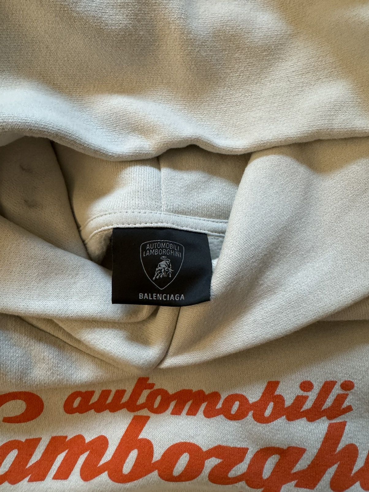 Balenciaga × Lamborghini Balenciaga Lamborghini hoodie Size US M / EU 48-50 / 2 - 4 Thumbnail