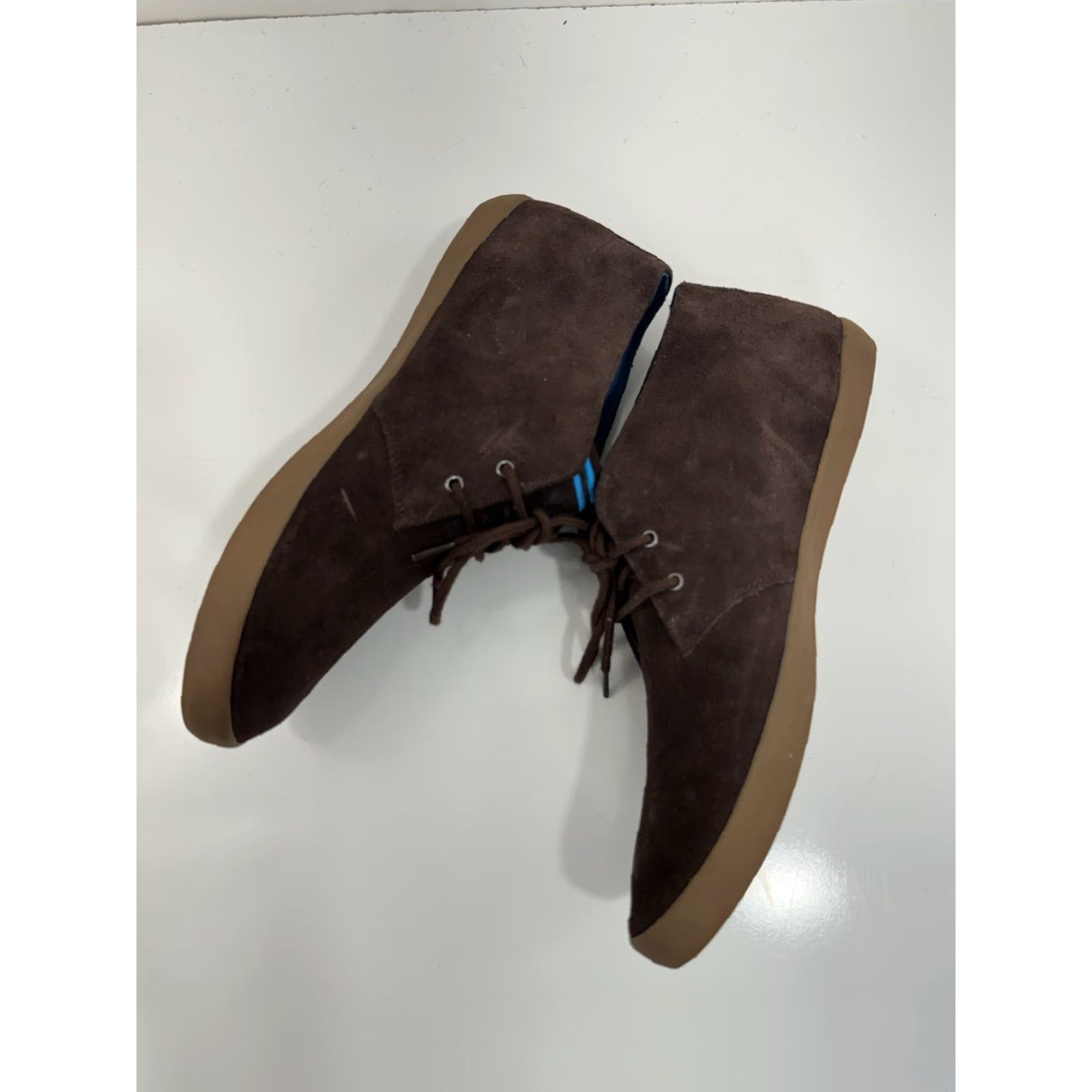 Fred Perry FRED PERRY Suede EATHER Mens 10.5 Chukka Ankle Boots Casual Brown Leather Upper Shoes Mens 10.5 Chukka Boots Brown Leather Suede EATHER Size US 11 / EU 44 - 3 Thumbnail