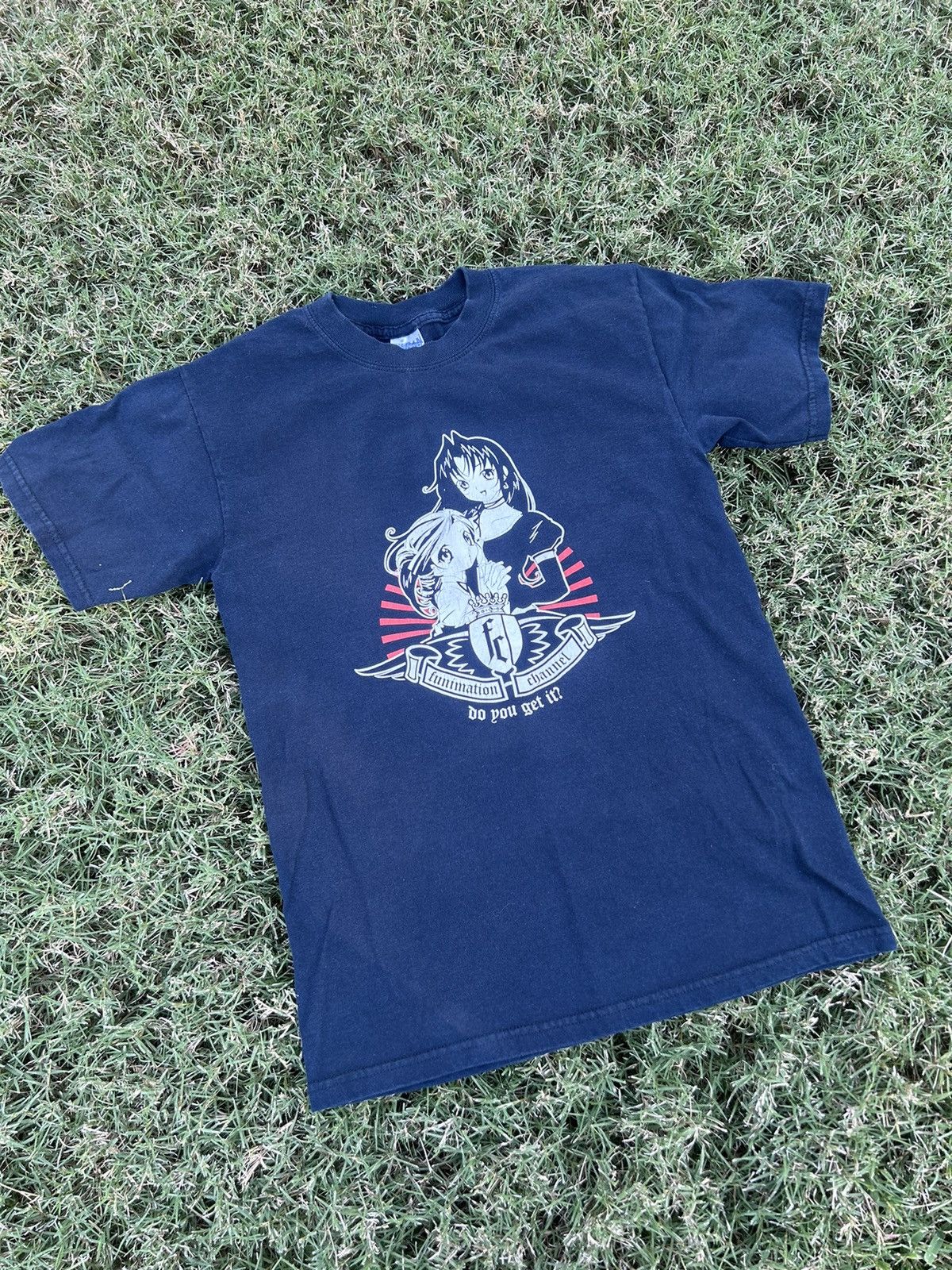 Cartoon Network × Vintage Rare Vintage Funimation Anime Promo Shirt Size US S / EU 44-46 / 1 - 2 Thumbnail