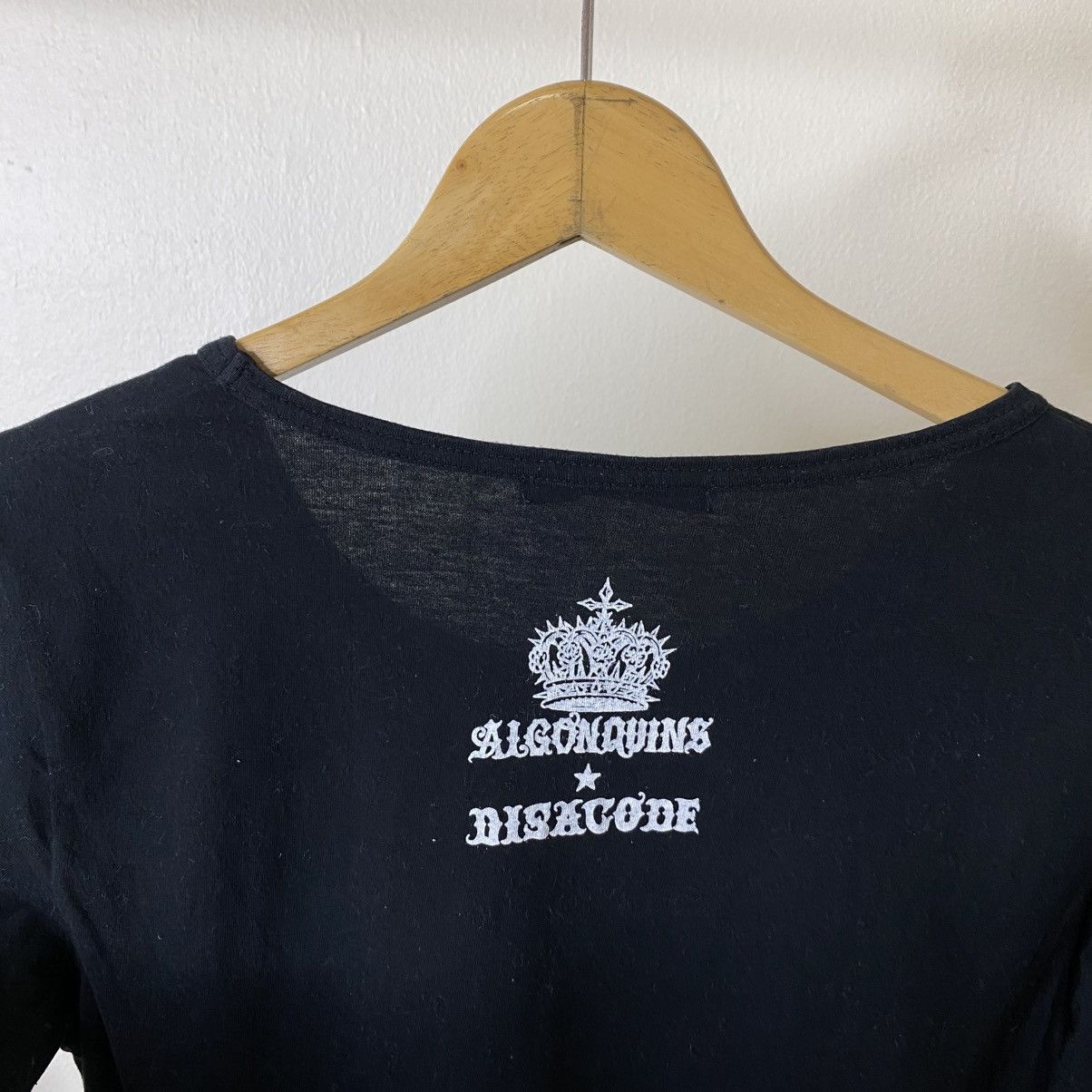 If Six Was Nine Algonquins Big Cross Cyber Gothic Punk Grunge LGB Style LS T Size S / US 4 / IT 40 - 7 Thumbnail