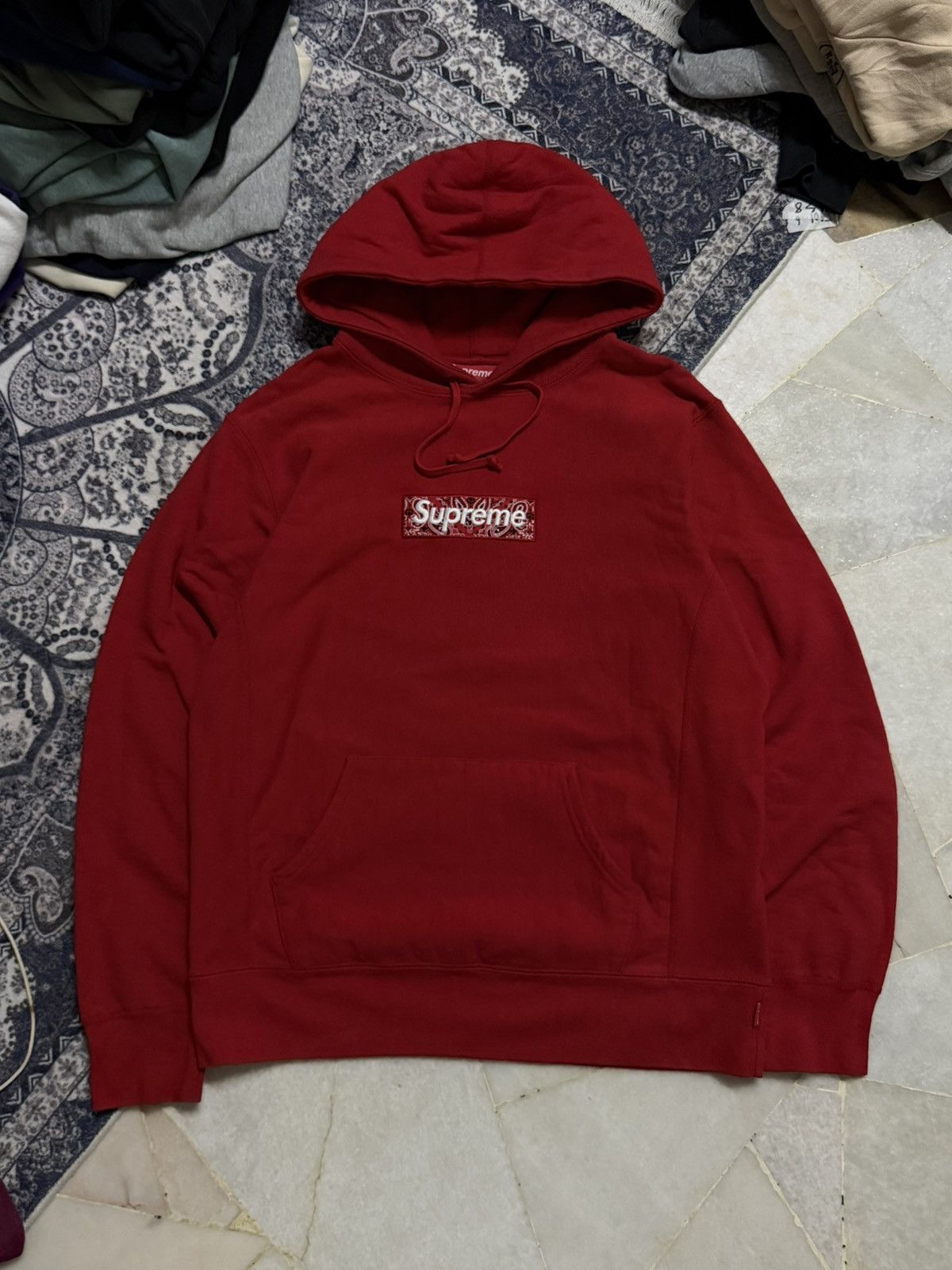 Supreme SUPREME BANDANA HOODIE Size US M / EU 48-50 / 2 - 1 Thumbnail