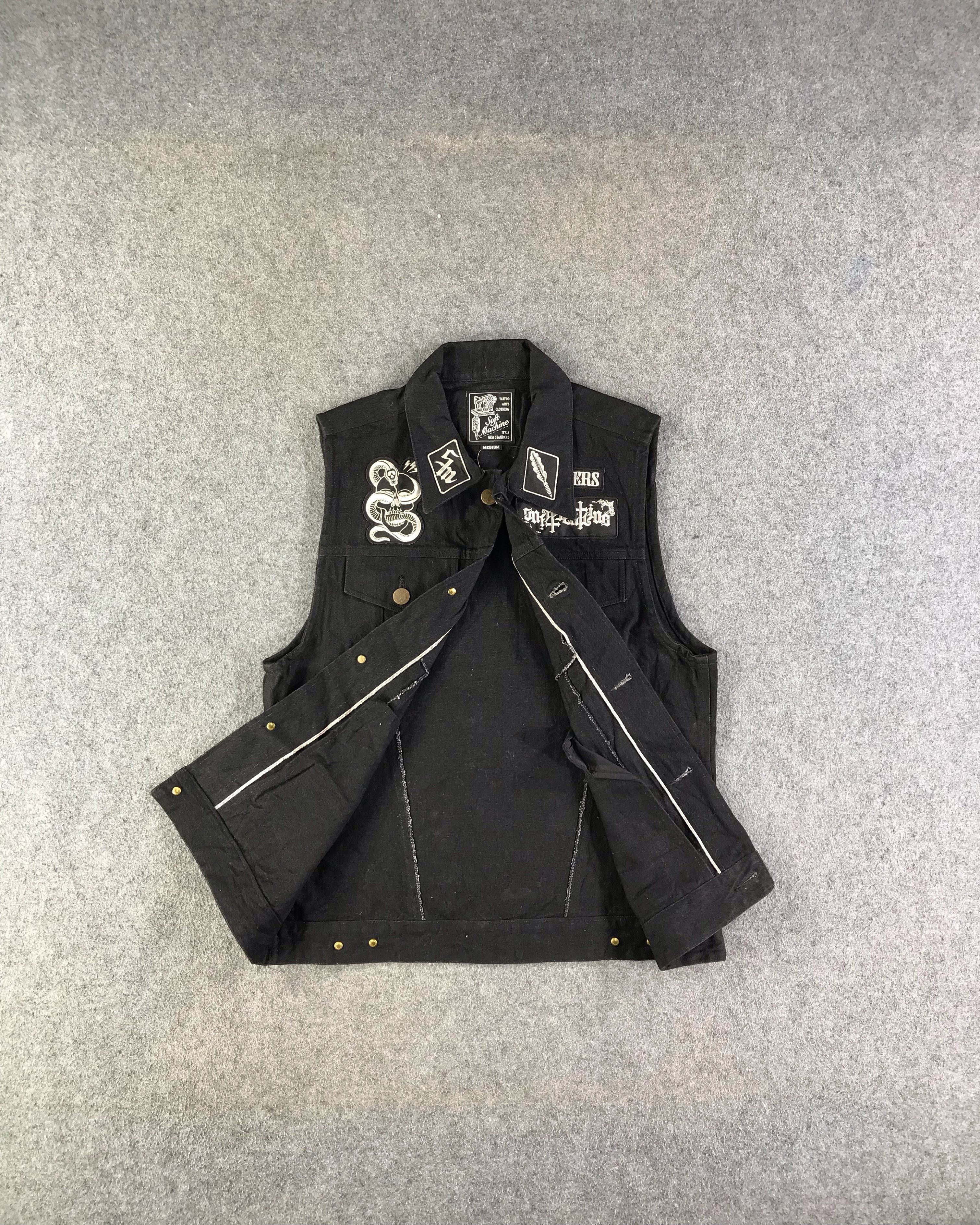 Japanese Brand Japanese Brand Punk Gothic Metal Vest Jacket-JC180 Size US M / EU 48-50 / 2 - 3 Thumbnail