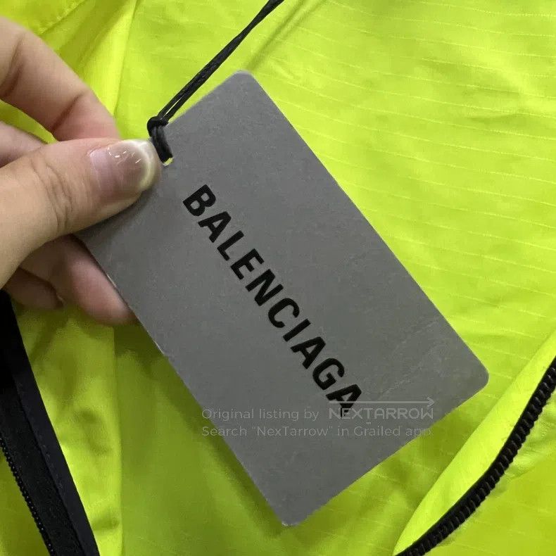Balenciaga Balenciaga size 39 Colorblock Big Logo Printed Jacket Size US M / EU 48-50 / 2 - 5 Thumbnail