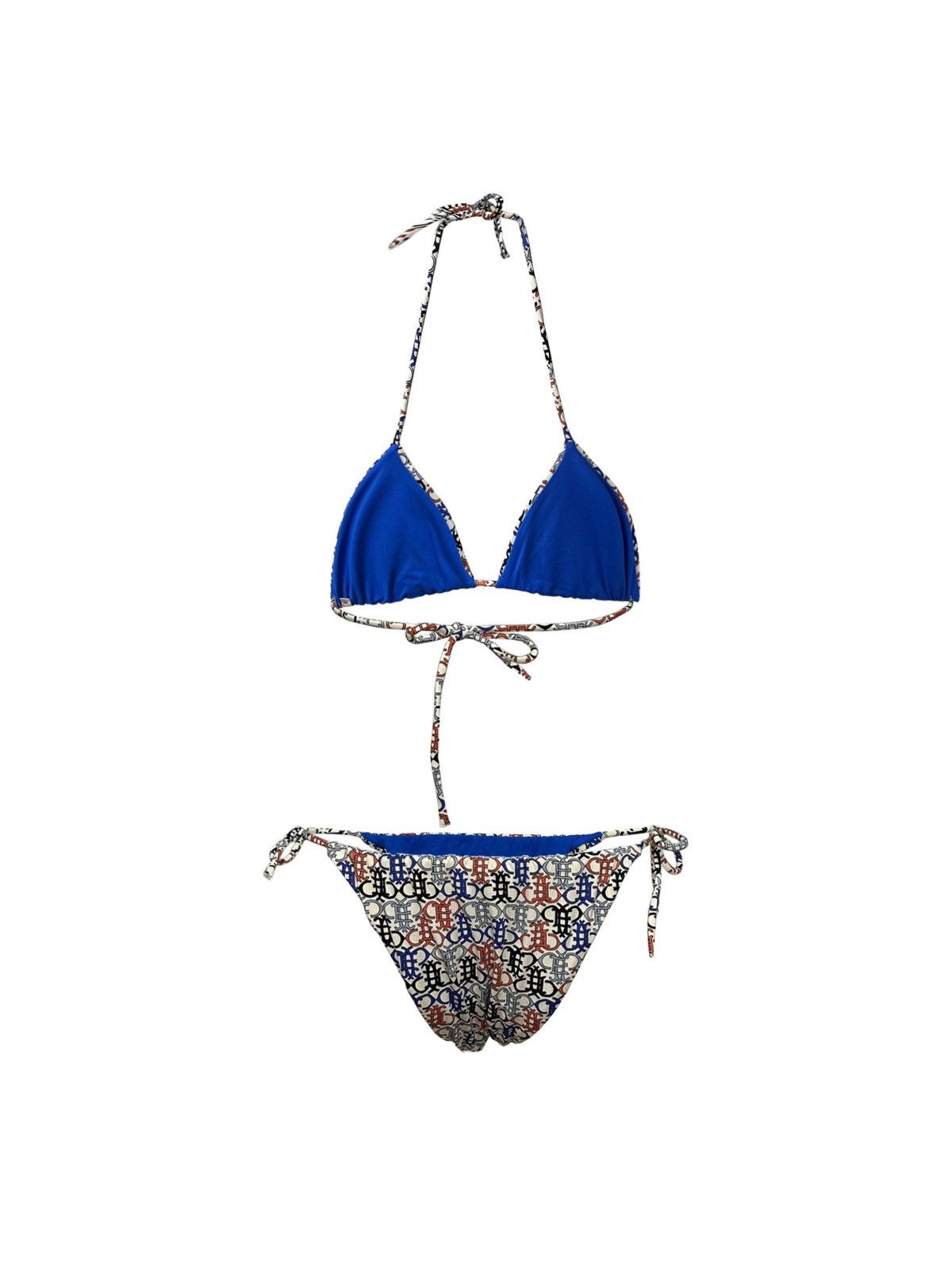 Emilio Pucci EMILIO PUCCI Resort 2017 Logo Print String Bikini Size M / US 6-8 / IT 42-44 - 2 Thumbnail