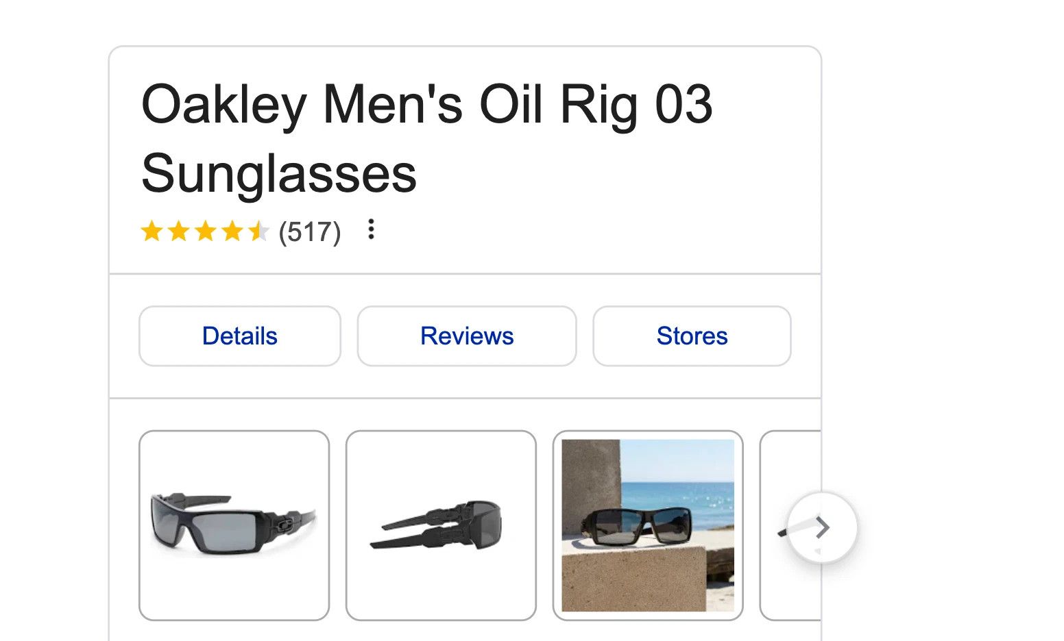 Oakley Oakley Oil Rig Sporty Shield Polarized Sunglasses Size ONE SIZE - 5 Thumbnail