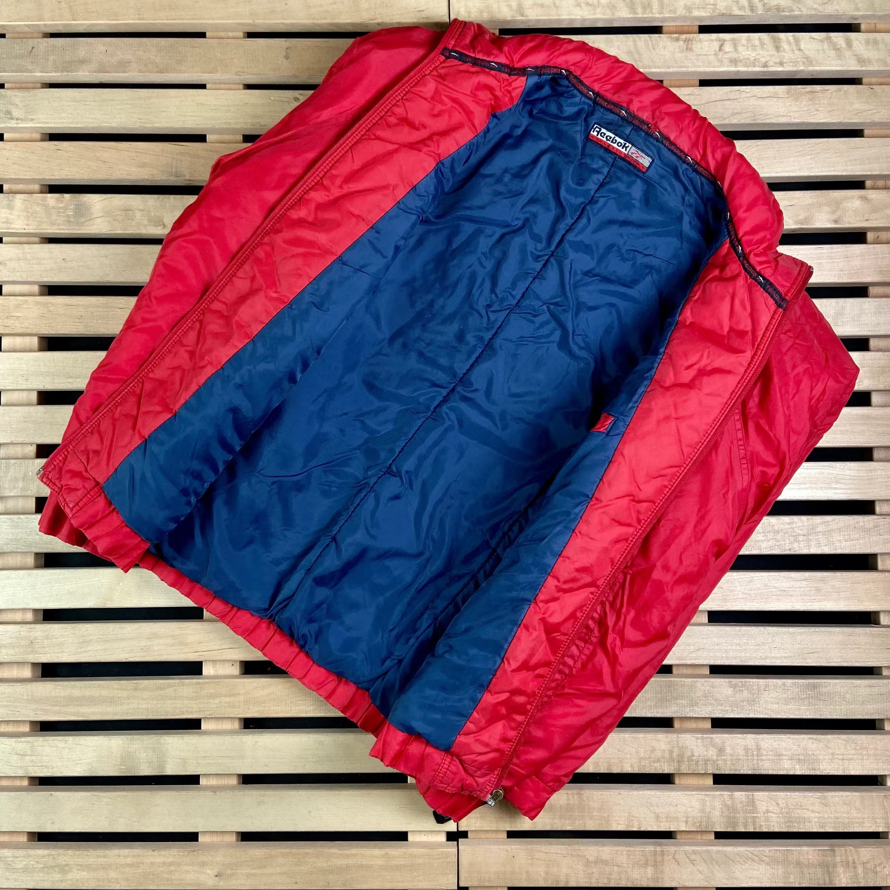 Reebok × Vintage Mens Vintage Warm Jacket Reebok Athletic Department Size L Size US L / EU 52-54 / 3 - 10 Thumbnail