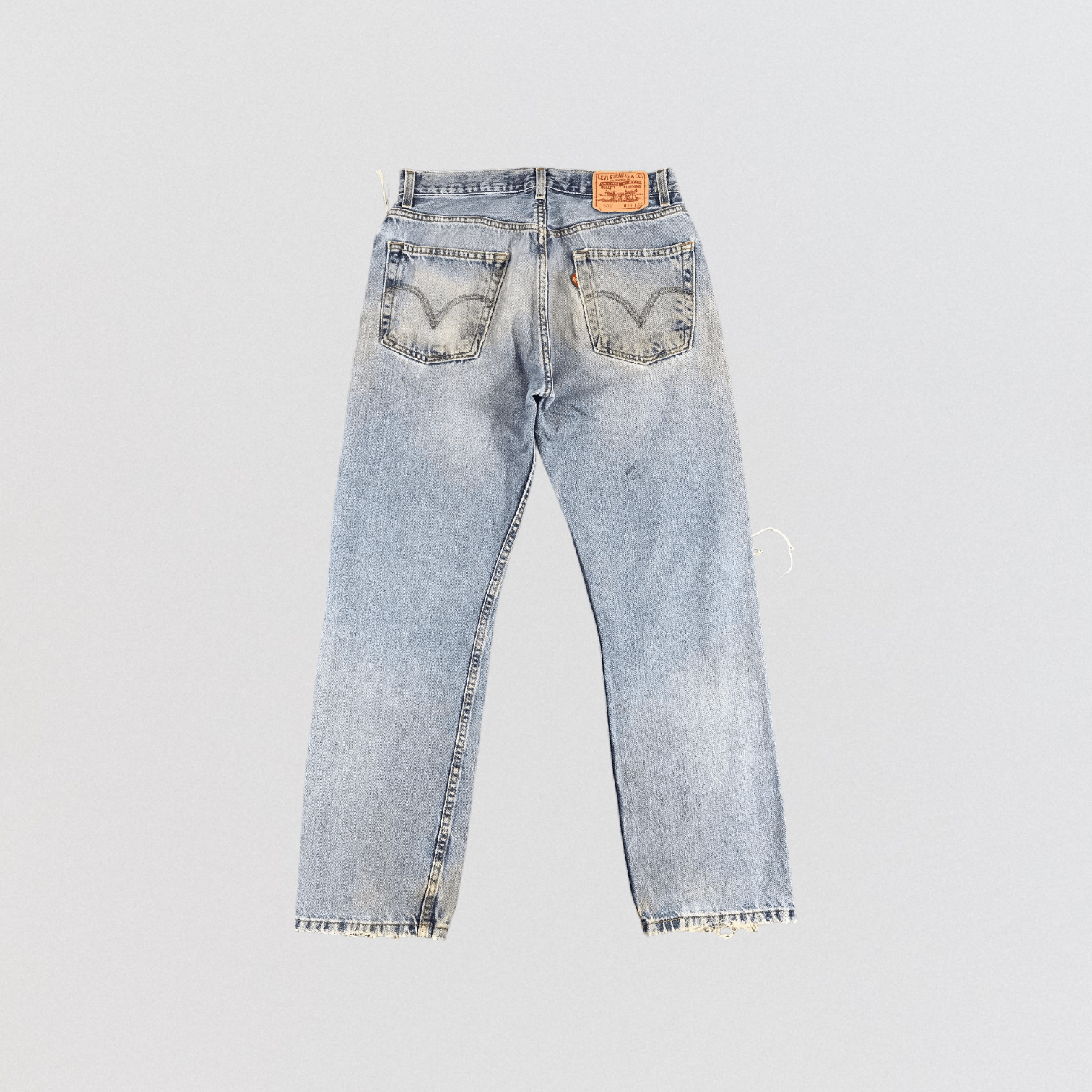 Levi's × Vintage Vintage Distress Levis 505 Jeans-JM1276 Size US 32 / EU 48 - 2 Thumbnail
