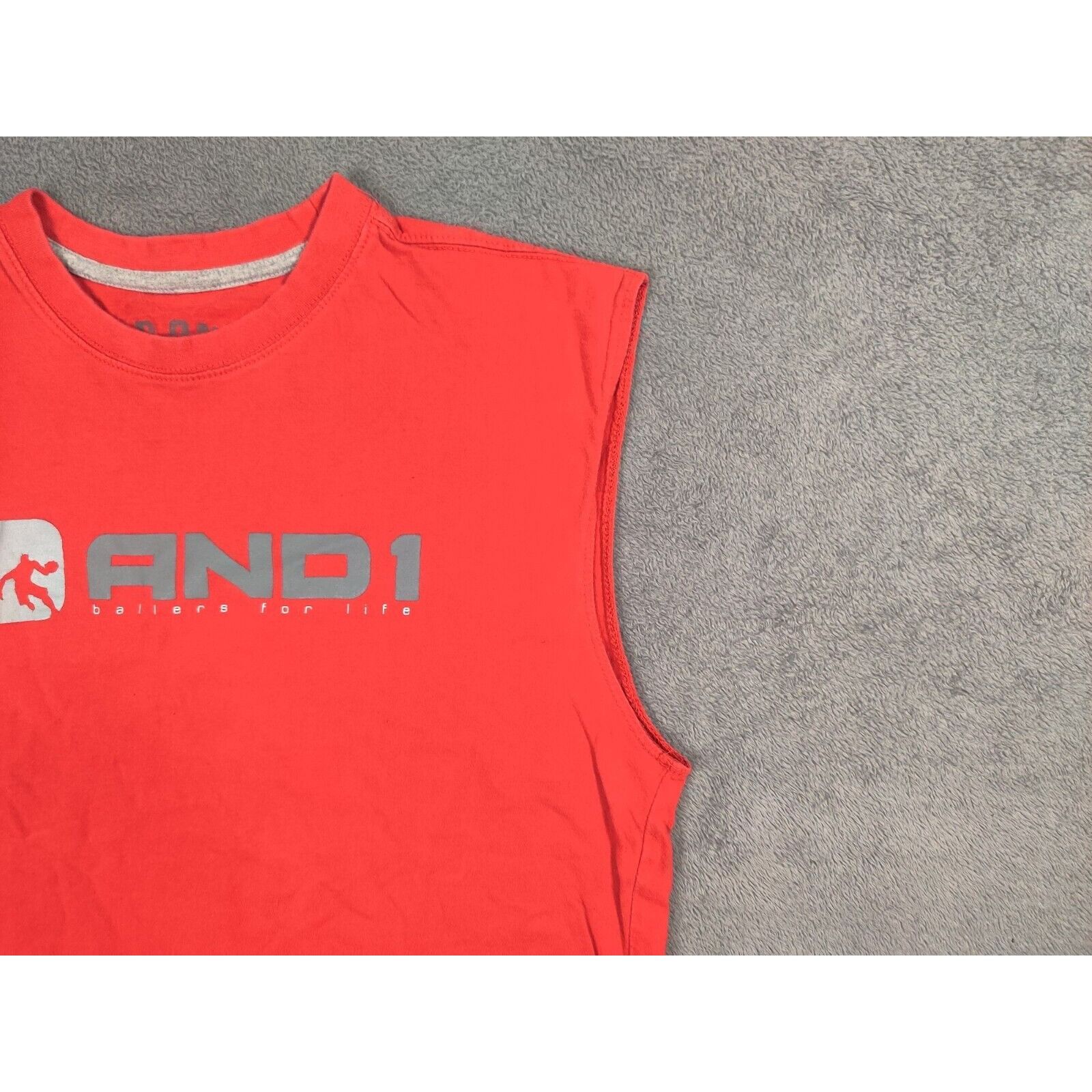 Other AND1 Shirt Adult Mens Small Red Ballers for Life Spell Out Size US S / EU 44-46 / 1 - 3 Thumbnail
