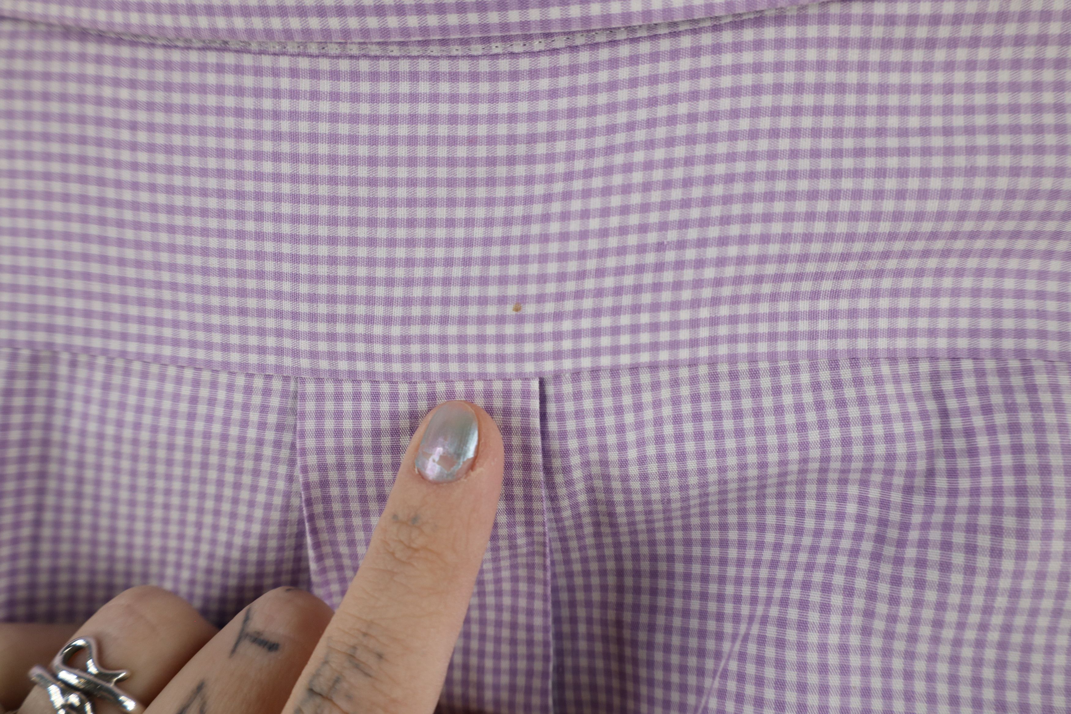 Brooks Brothers × Vintage Brooks Brothers Original Cotton Button Down Shirt Purple Size US L / EU 52-54 / 3 - 10 Thumbnail