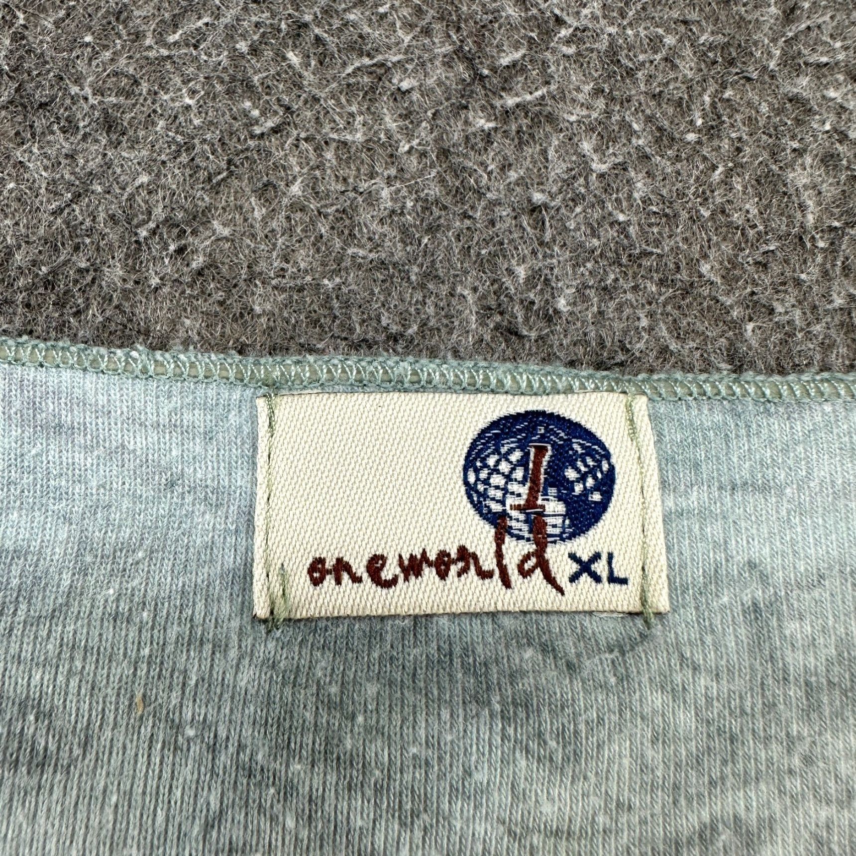 Vintage VINTAGE OneWorld Shirt Womens XL Blue Scoop Rhinestone Floral Boho AOP USA Y2K Butterfly Floral Theme Casual Size XL / US 12-14 / IT 48-50 - 4 Thumbnail