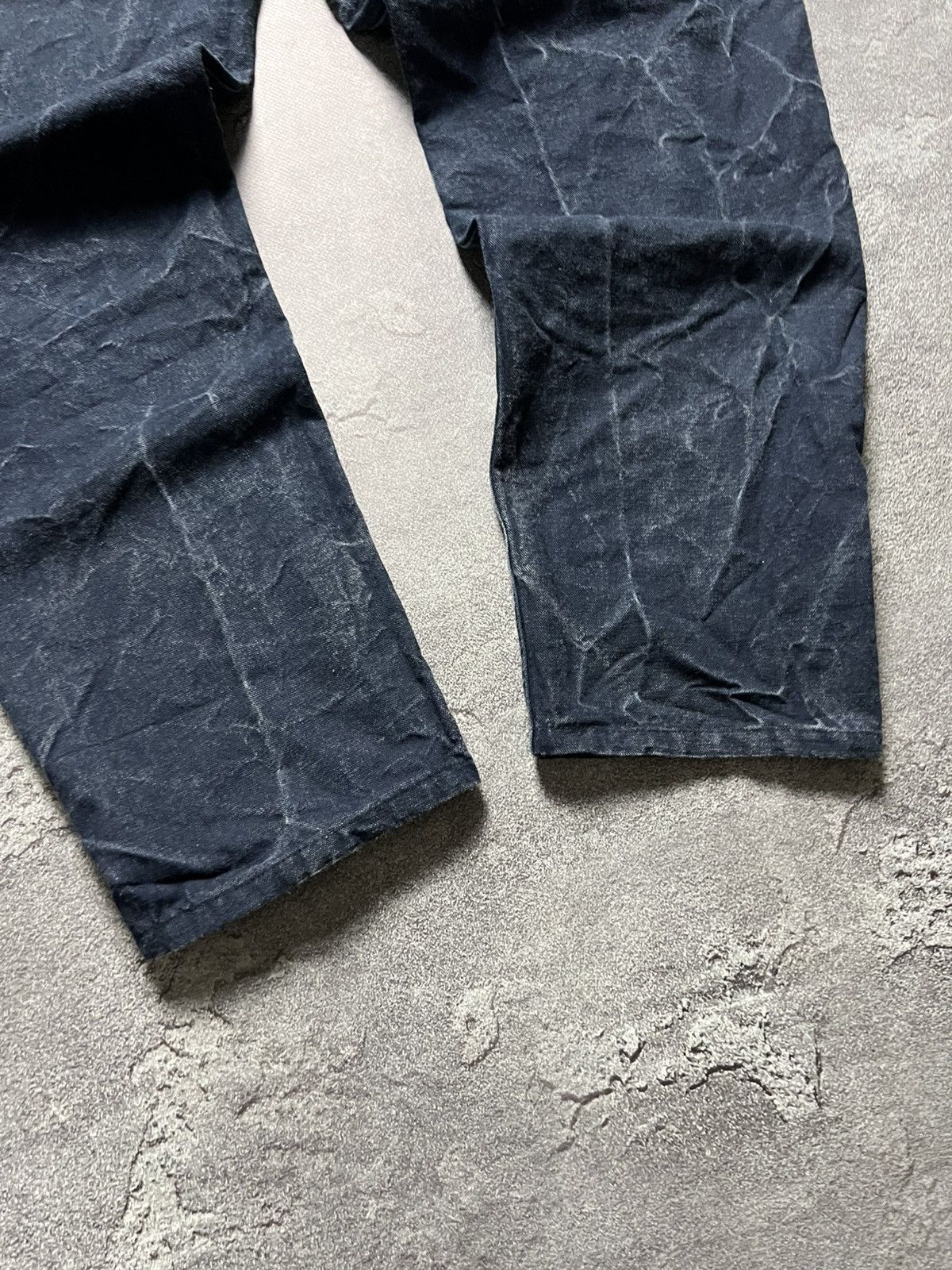 Stone Island Vintage Stone Island Jeans Pants Cargo Washed Patch Program Size US 31 - 4 Thumbnail