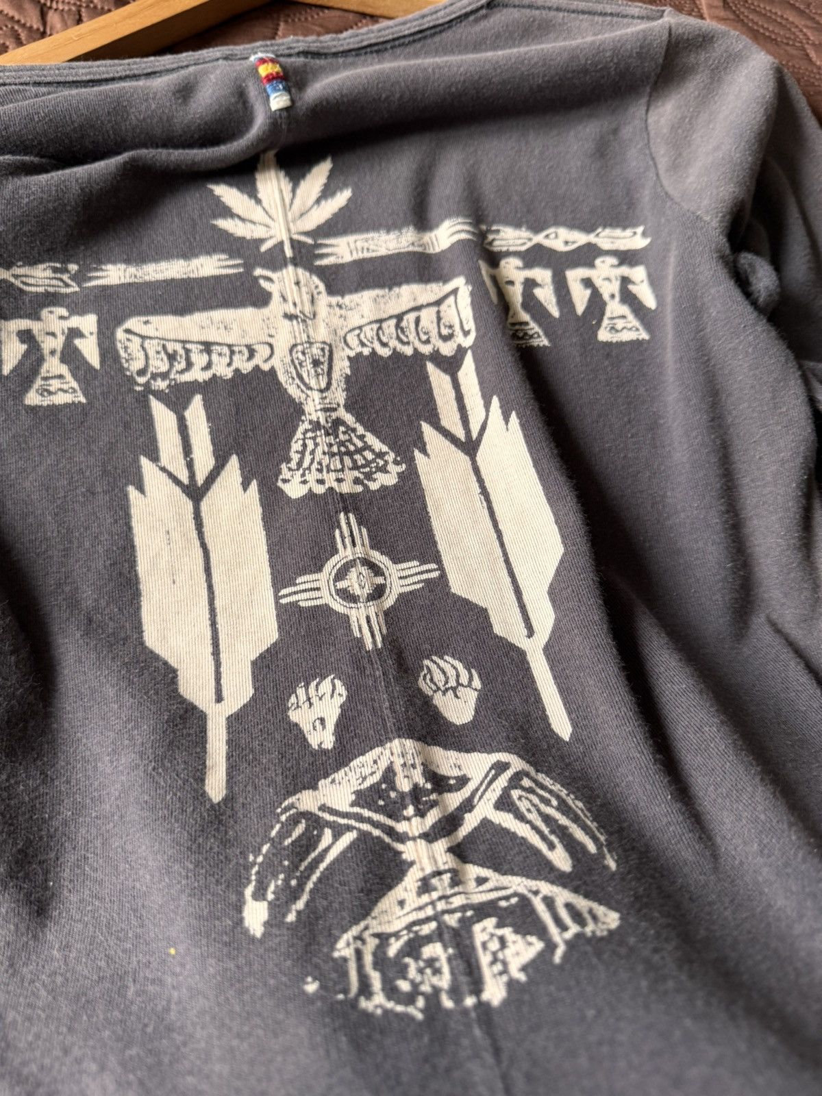 If Six Was Nine Gerorimo native american style design three quarter Size S / US 4 / IT 40 - 15 Thumbnail