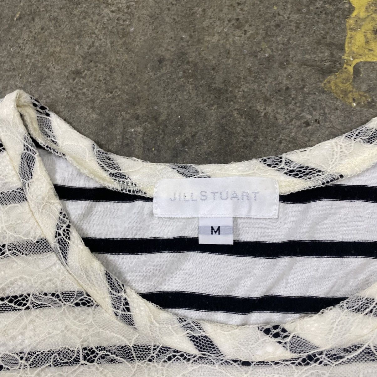 Jil Stuart Vintage Jill Stuart Punk Stripe Tee Lgb Ifsixwasnine Emo Y2K Size US M / EU 48-50 / 2 - 4 Thumbnail