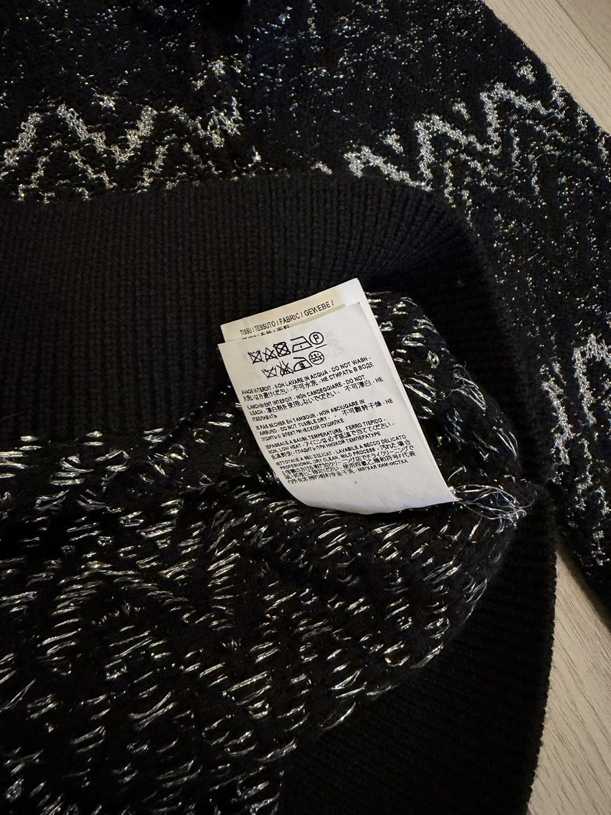 Saint Laurent Paris Saint Laurent Knitted Sweater Size US L / EU 52-54 / 3 - 8 Thumbnail