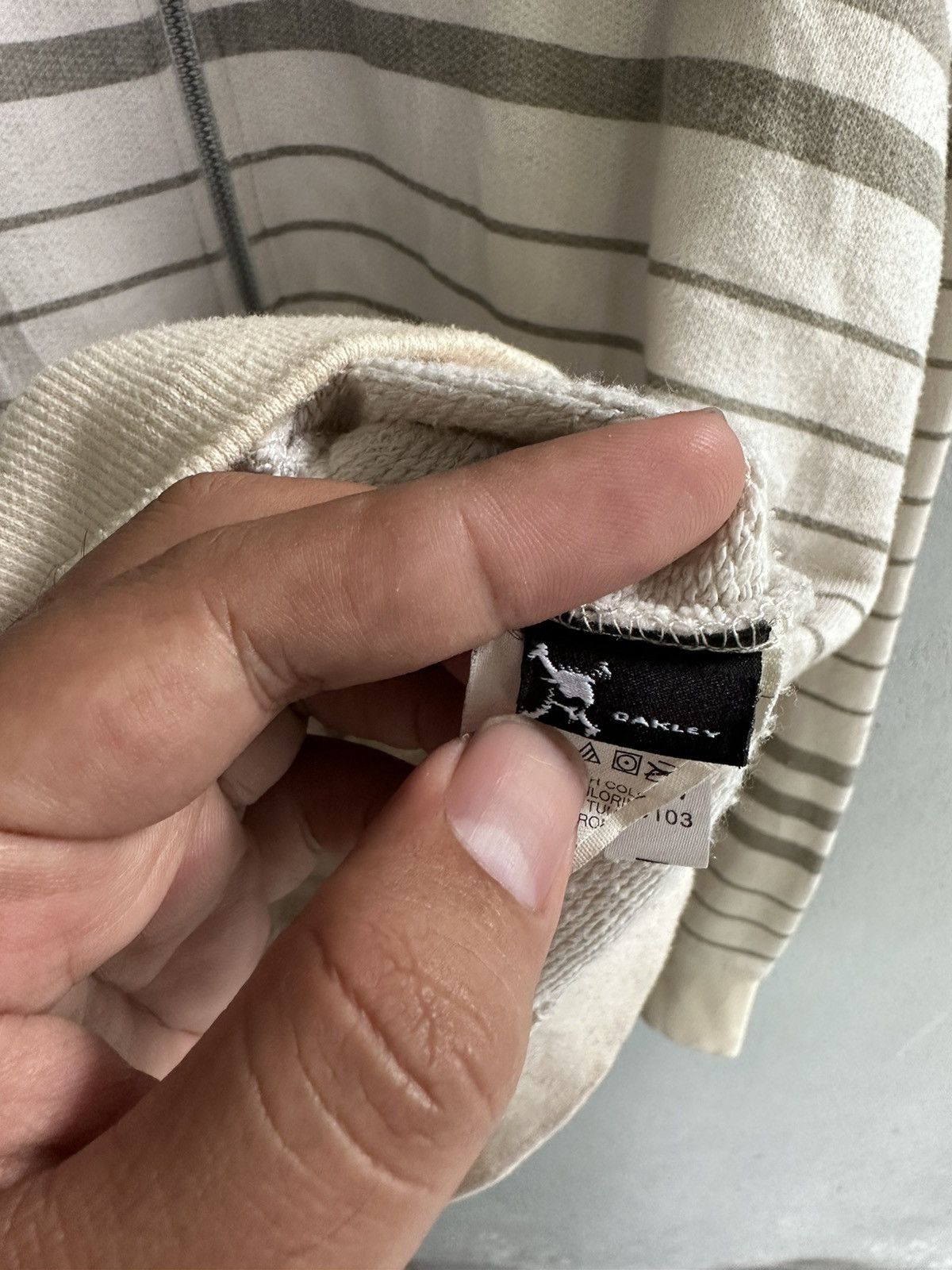Beauty Beast Oakley Fur ZipHoodie Stripe ifsixwasnine lgb style japanese Size US L / EU 52-54 / 3 - 8 Thumbnail