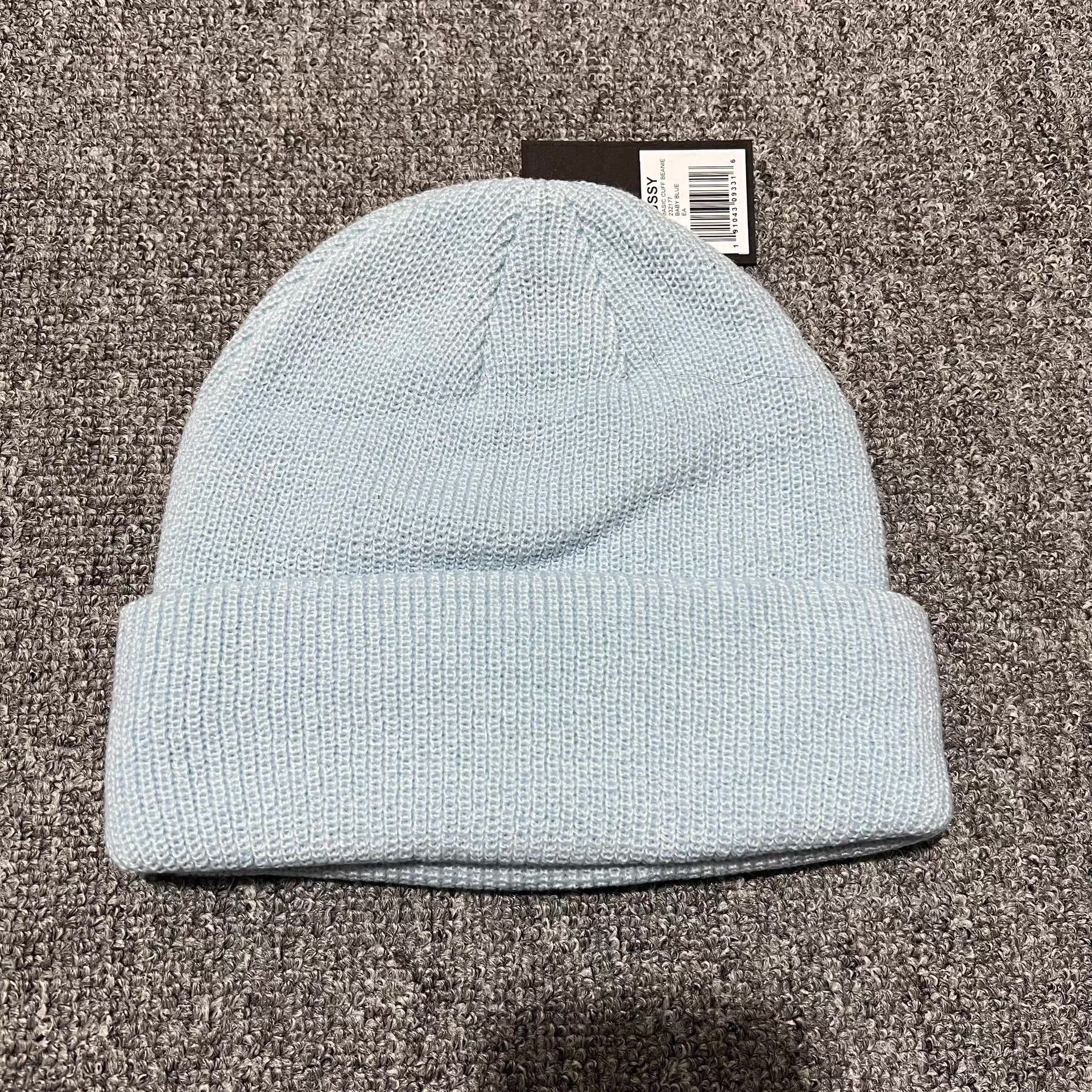 Stussy Stussy Classic Solid Color Embroidered Logo Knit Beanie Q7 Size ONE SIZE - 5 Thumbnail
