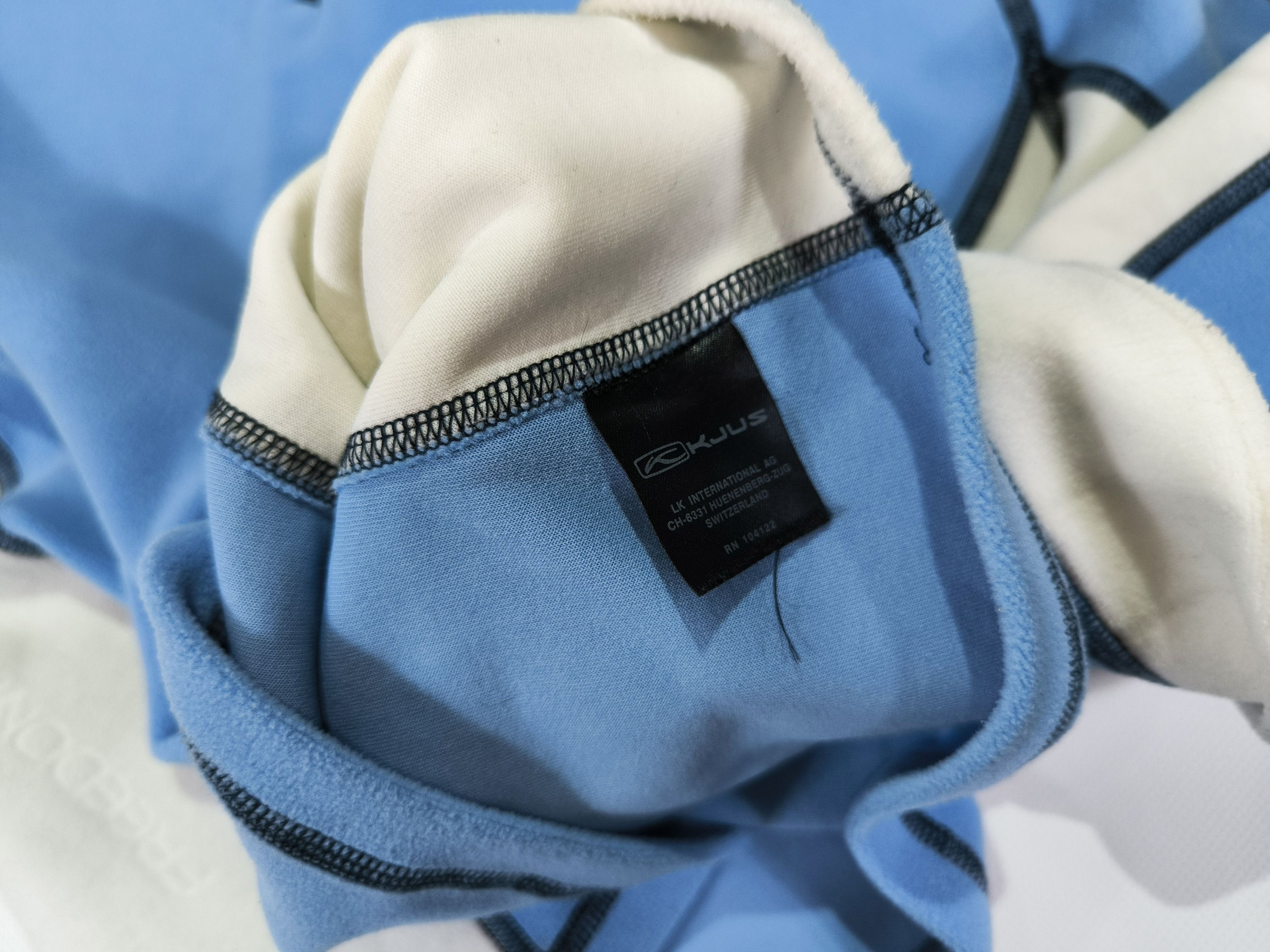 KJUS KJUS Blue Midlayer Pullover 1/4 Zip Fleece Long Sleeve Size M / US 6-8 / IT 42-44 - 8 Thumbnail