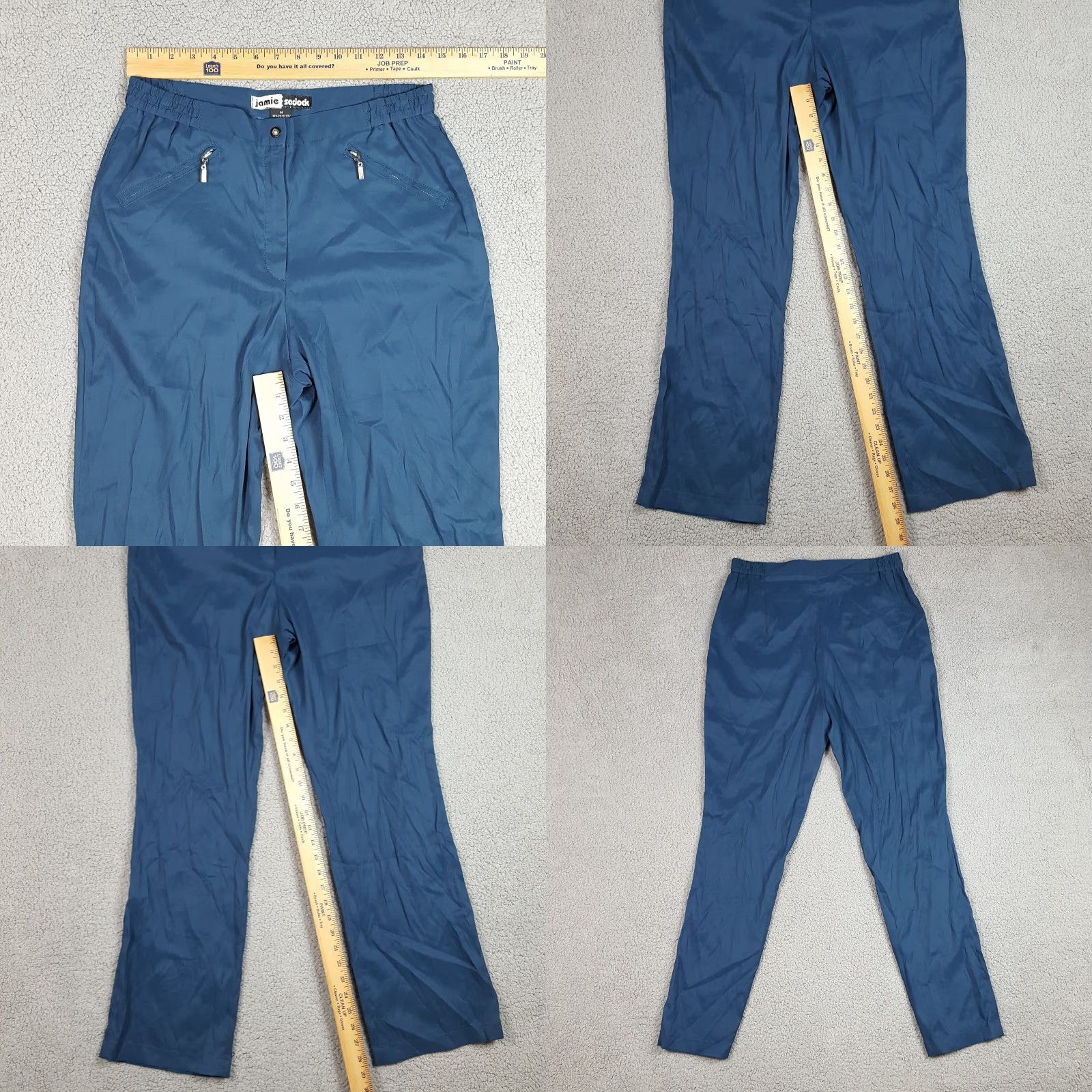 Vintage Y2K Tech Zipper Pocket Track Suit Women's Medium Retro 2 Piece Windbreaker Pants Size 32" / US 10 / IT 46 - 8 Thumbnail