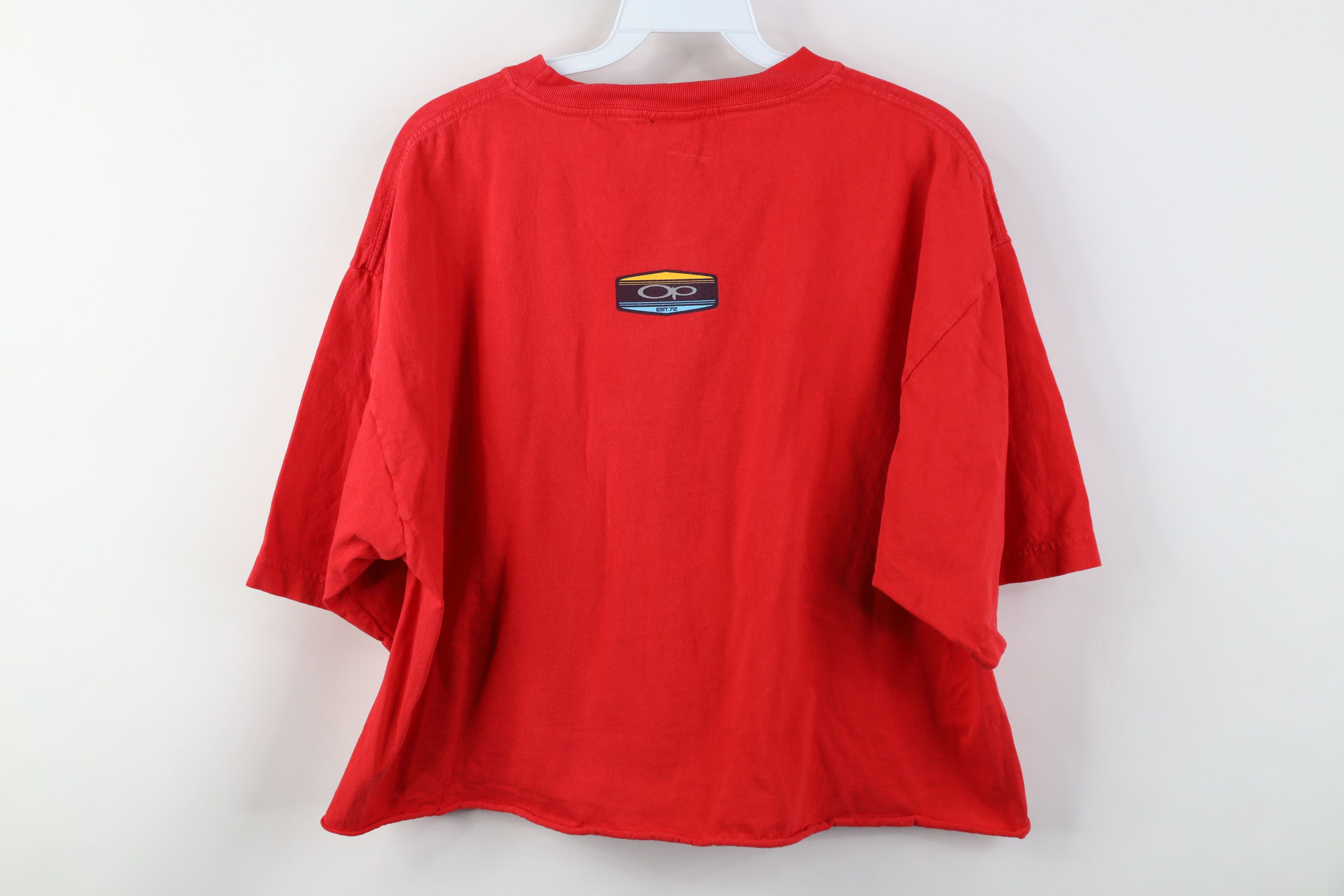 Ocean Pacific Vintage Y2K 2000 Ocean Pacific OP Surf Cropped T-Shirt Size L / US 10 / IT 46 - 14 Thumbnail