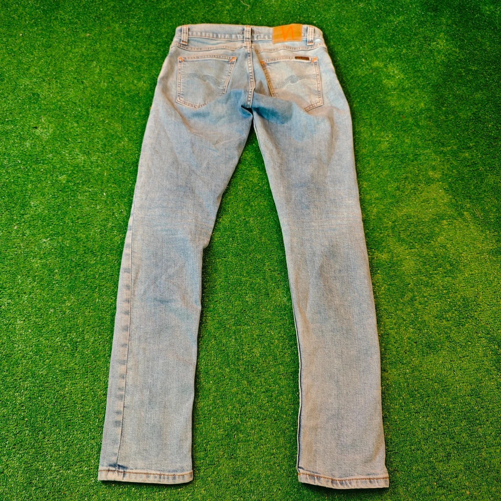 Nudie Jeans Nudie Jeans Womens 28x30 blue slim tight Terry denim pants Size 28" / US 6 / IT 42 - 2 Thumbnail