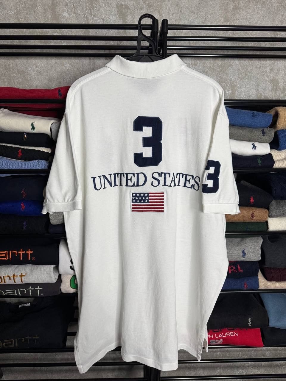 Polo Ralph Lauren Vintage Very Rare Polo Ralph Lauren USA Size US XL / EU 56 / 4 - 11 Thumbnail