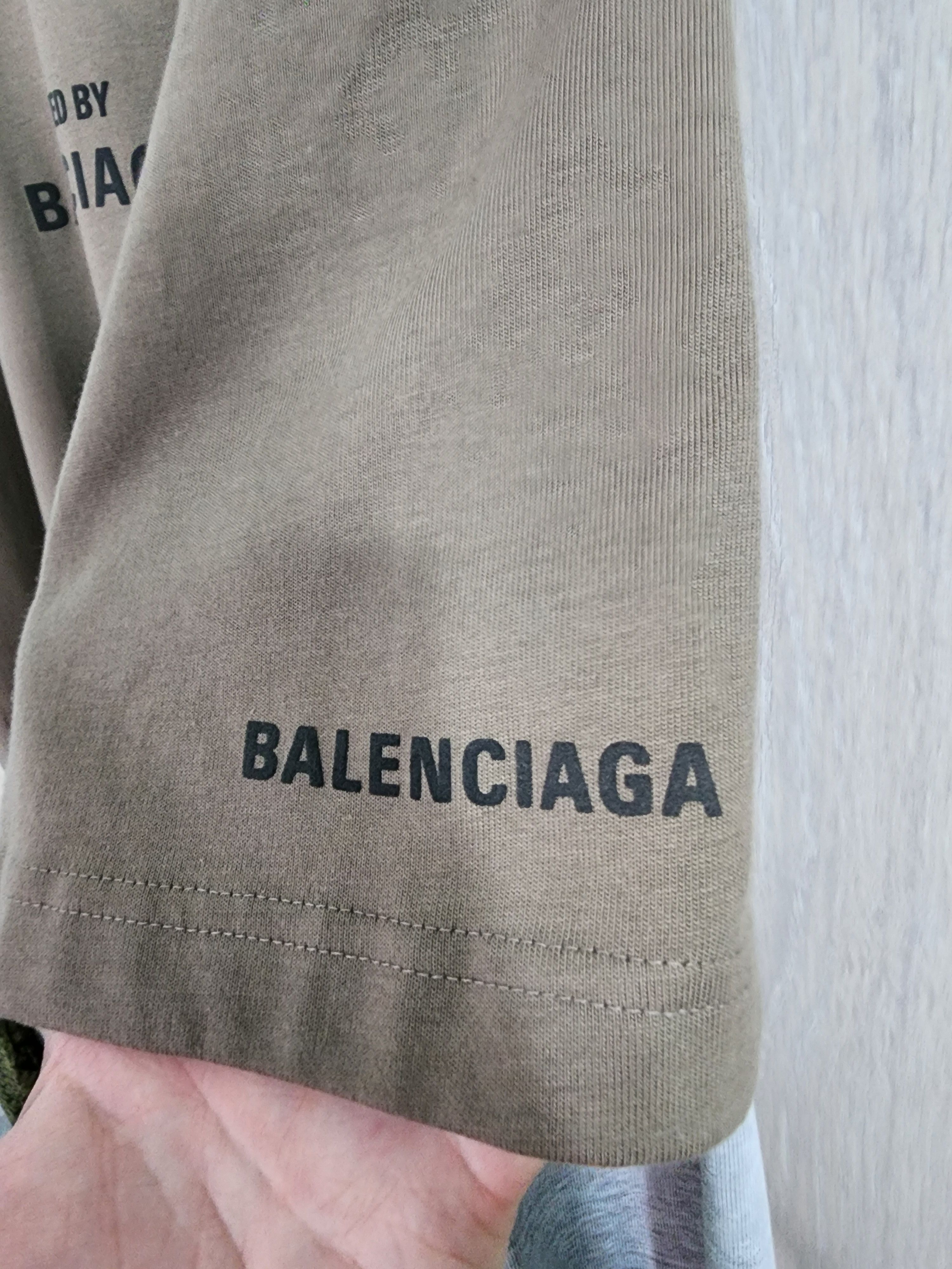 Balenciaga World Food Programme Double Sleeve T-Shirt Size US M / EU 48-50 / 2 - 6 Thumbnail