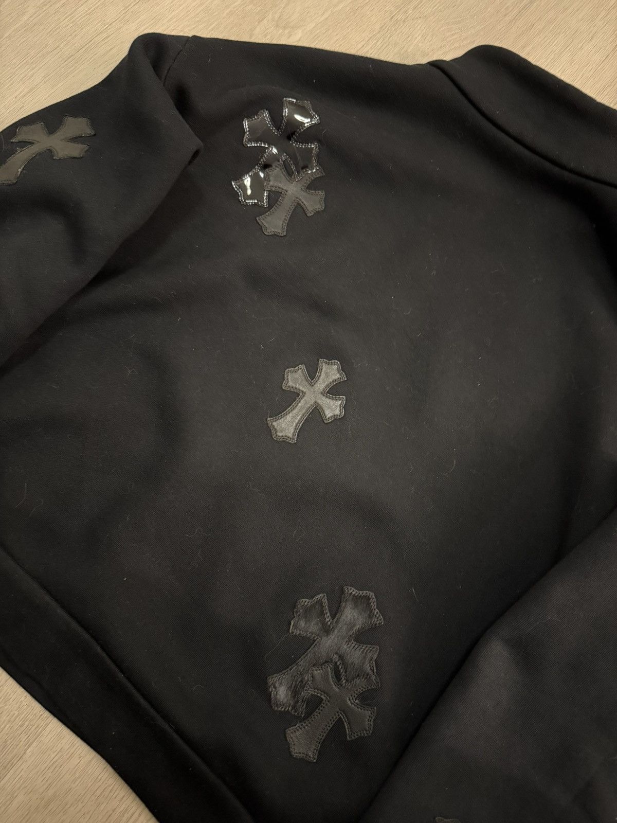 Chrome Hearts Chrome Hearts Flooded 15 Cross Patch Quarter Zip Size US S / EU 44-46 / 1 - 8 Thumbnail