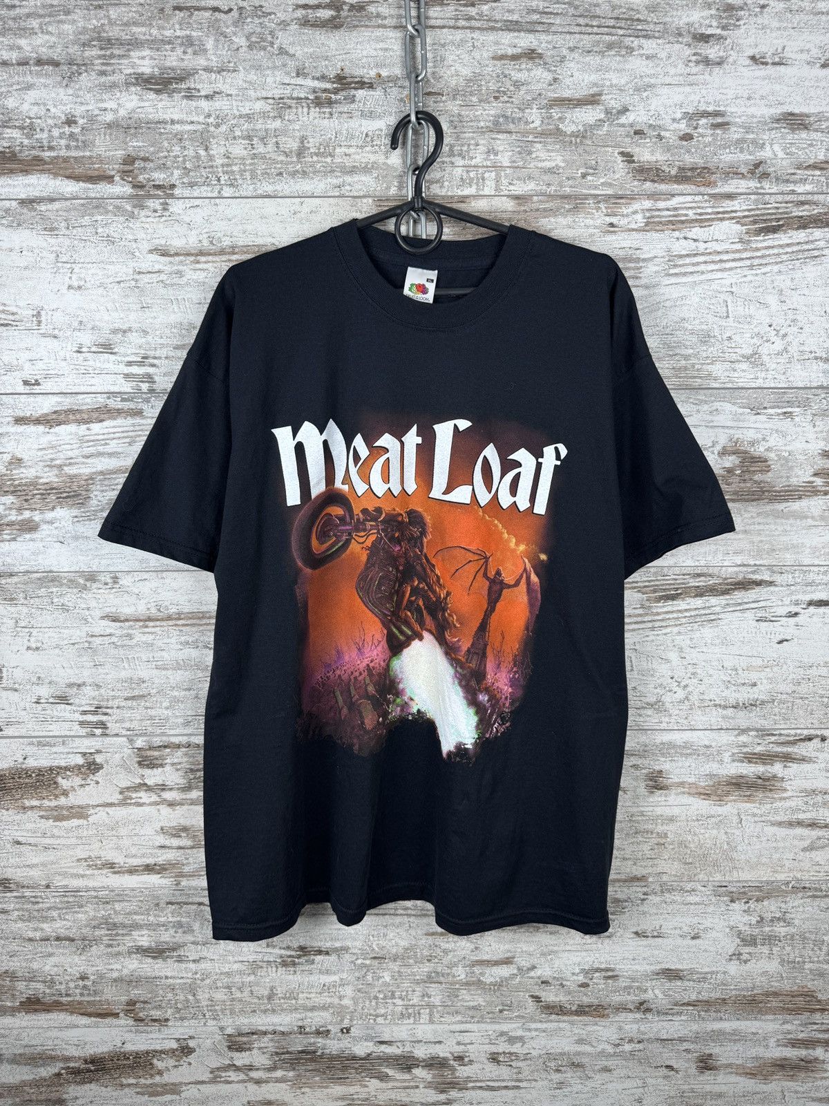 Vintage Mens Vintage Meat Loaf T-shirt 2005 tee rock band Size US XL / EU 56 / 4 - 1 Thumbnail