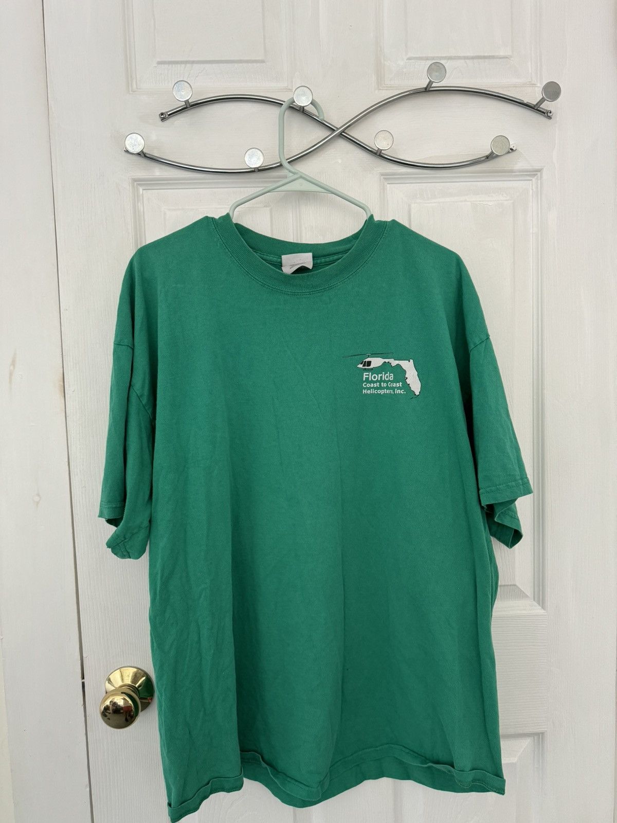 Vintage Vintage Helicopter Tee Size US XL / EU 56 / 4 - 1 Thumbnail