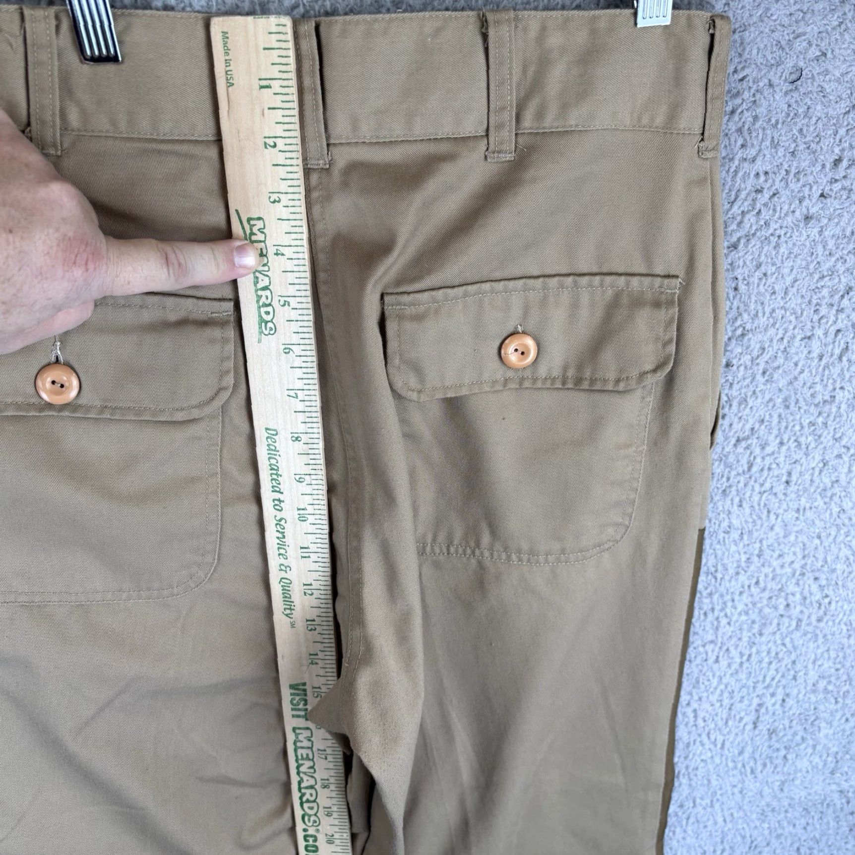 Vintage VINTAGE Gun Club Sportswear Hunting Pants Mens 30x30 Brown Canvas 5-Pocket Design Size US 30 / EU 46 - 7 Thumbnail