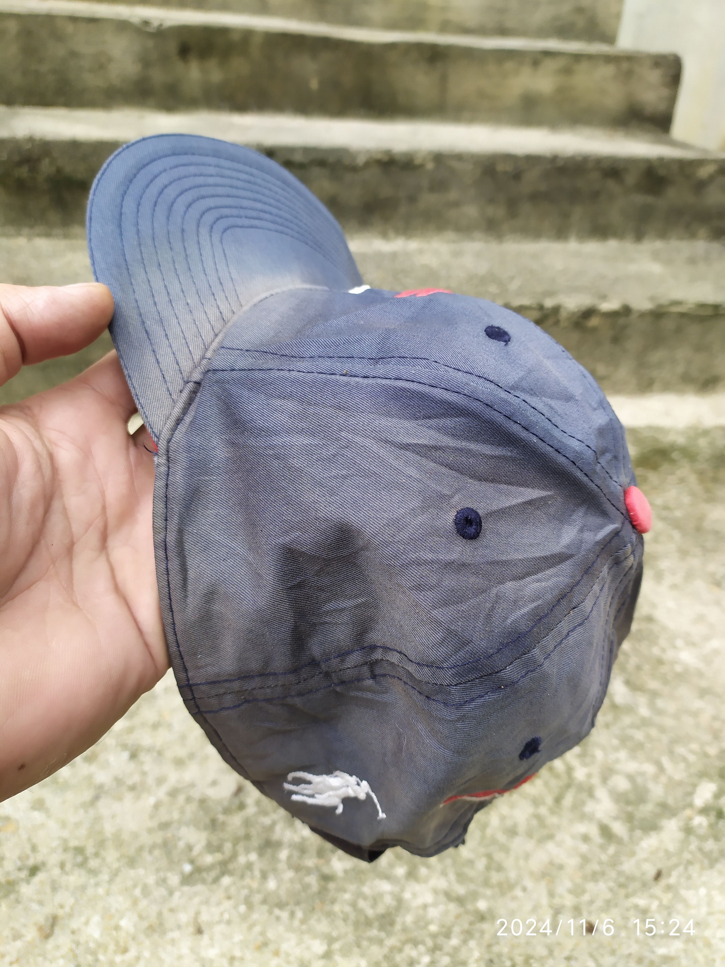 Polo Ralph Lauren × Vintage Vintage Vintage Polo Ralph Lauren Faded Cap Hat Size ONE SIZE - 7 Thumbnail