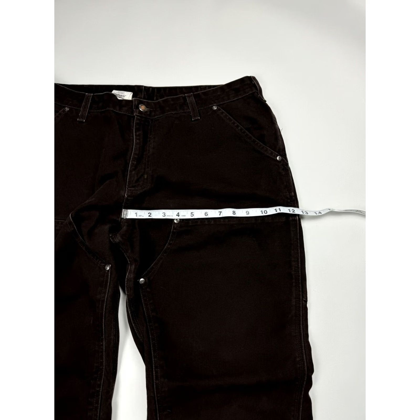 Carhartt VINTAGE Carhartt Pants Women’s Size 18 X 30 Brown Canvas Work Double Knee Relaxed 29 Inseam Men/Women? (Note: For compliance, I cannot add new info.) Size 24" / US 00 / IT 34 - 7 Thumbnail