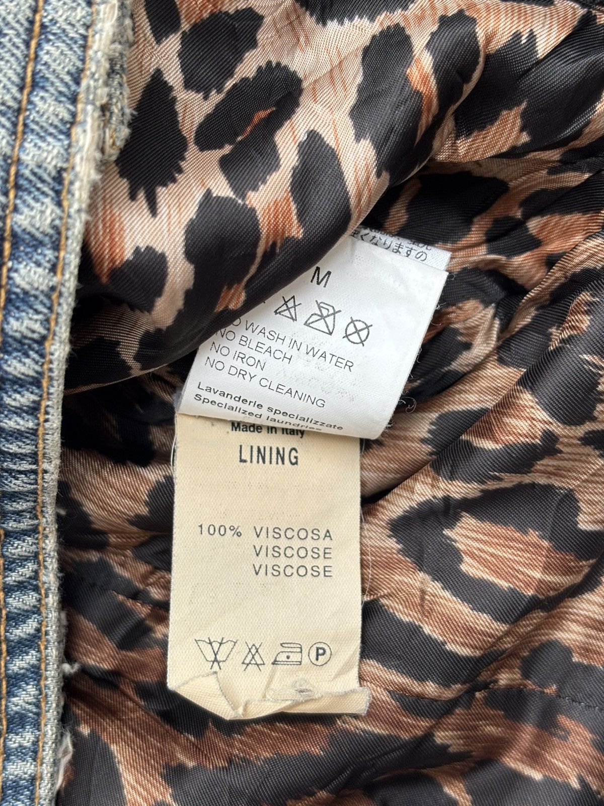 Dolce & Gabbana AW01 Fur Denim Jacket Size S / US 4 / IT 40 - 8 Thumbnail
