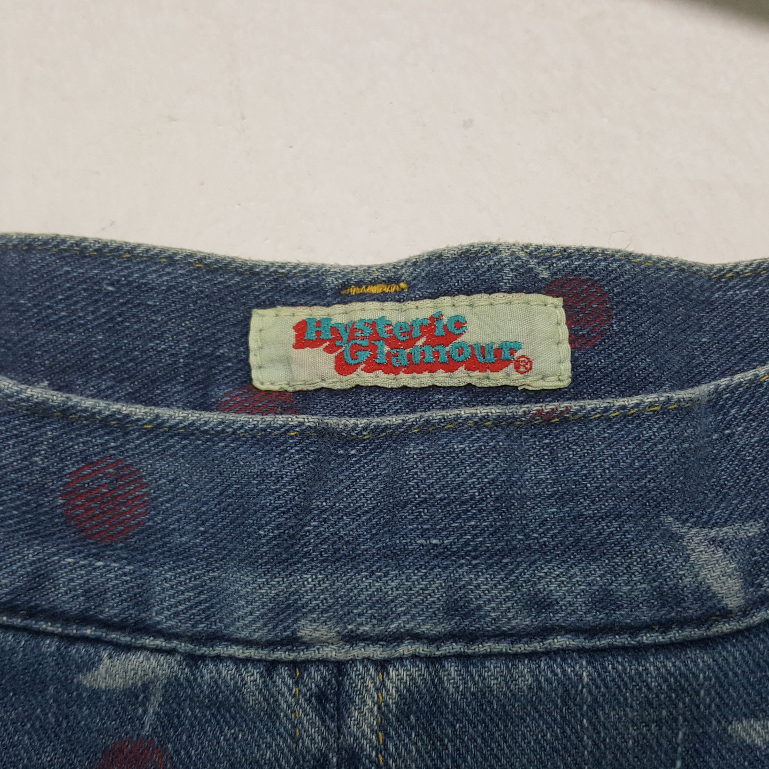 Hysteric Glamour × Japanese Brand × Vintage Vintage Hysteric Glamour Custom Logo Skirt Size 24" / US 00 / IT 34 - 6 Thumbnail