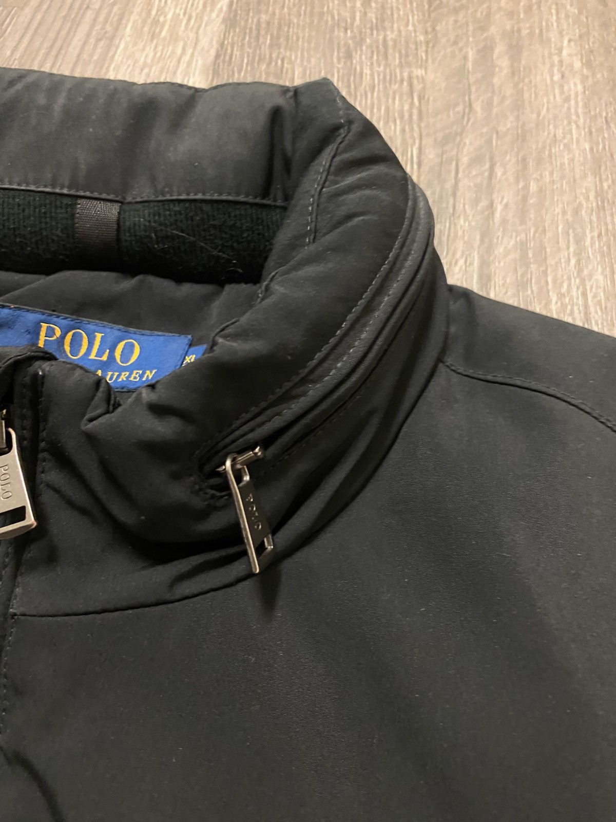 Polo Ralph Lauren Polo Ralph Lauren Black Zip Up Jacket Hoodie Windbreaker Size US XL / EU 56 / 4 - 4 Thumbnail